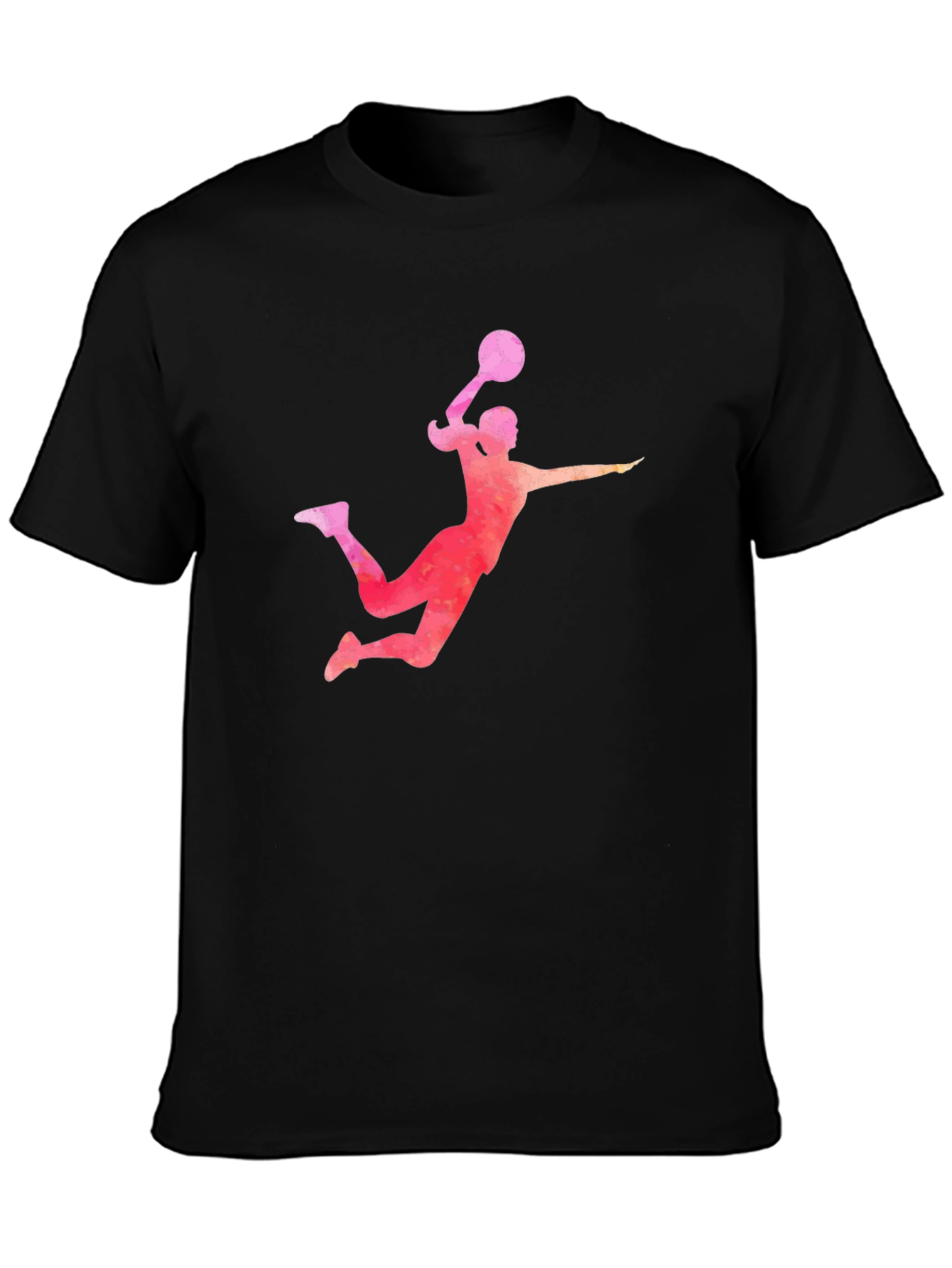 Volleyball Player Graphic T-Shirt