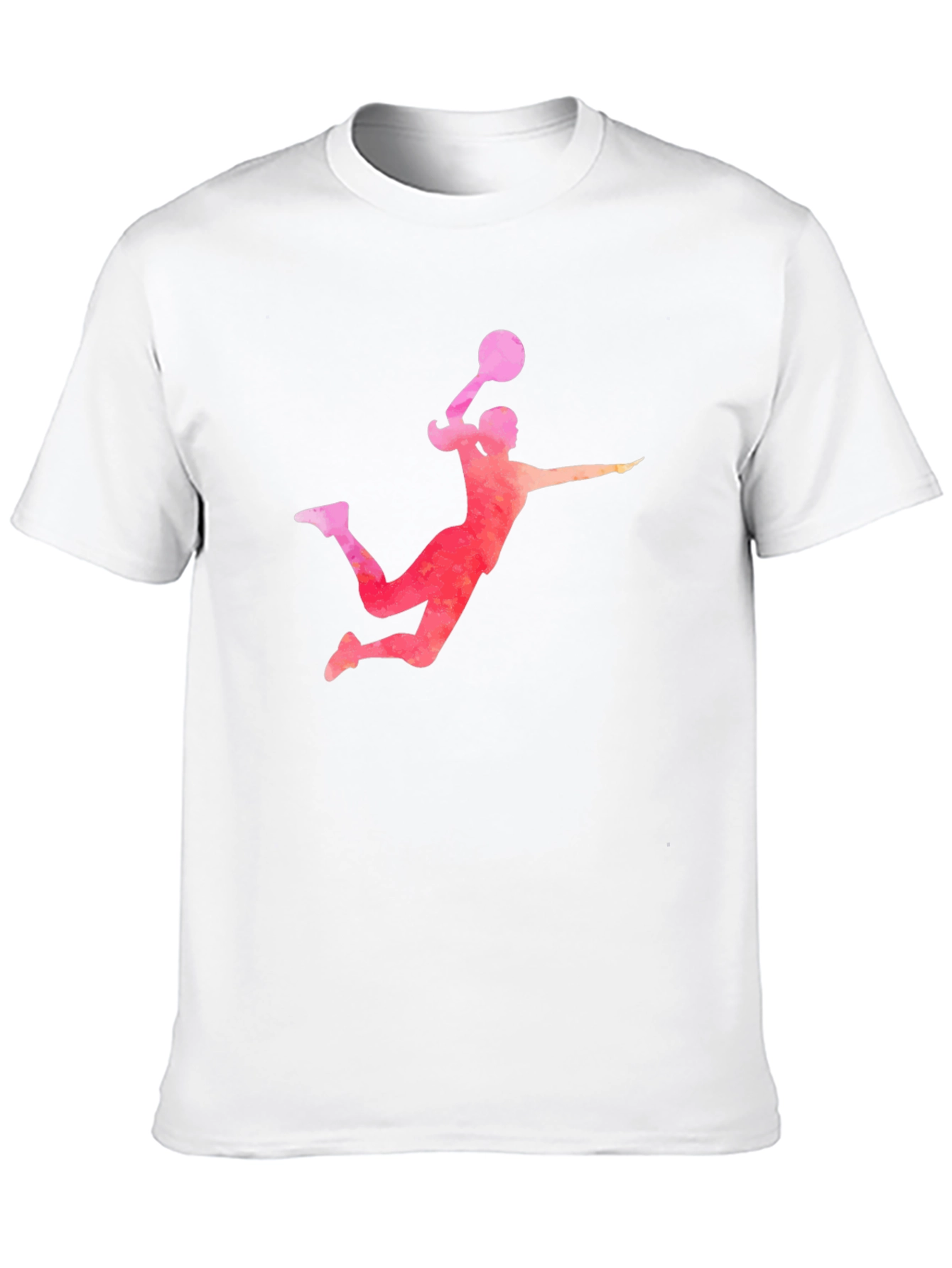 Volleyball Player Graphic T-Shirt