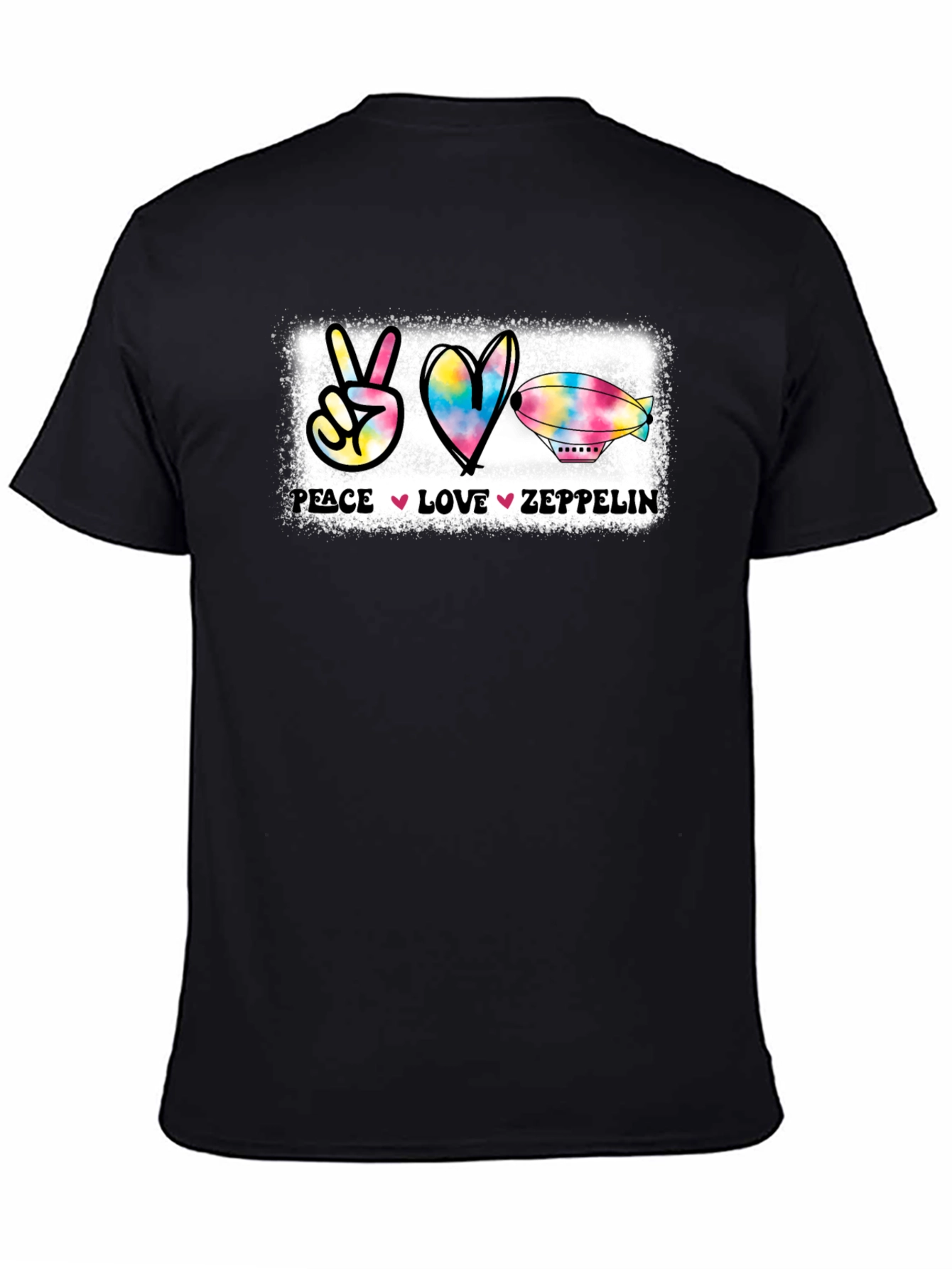Peace Love Zeppelin Graphic T-Shirt