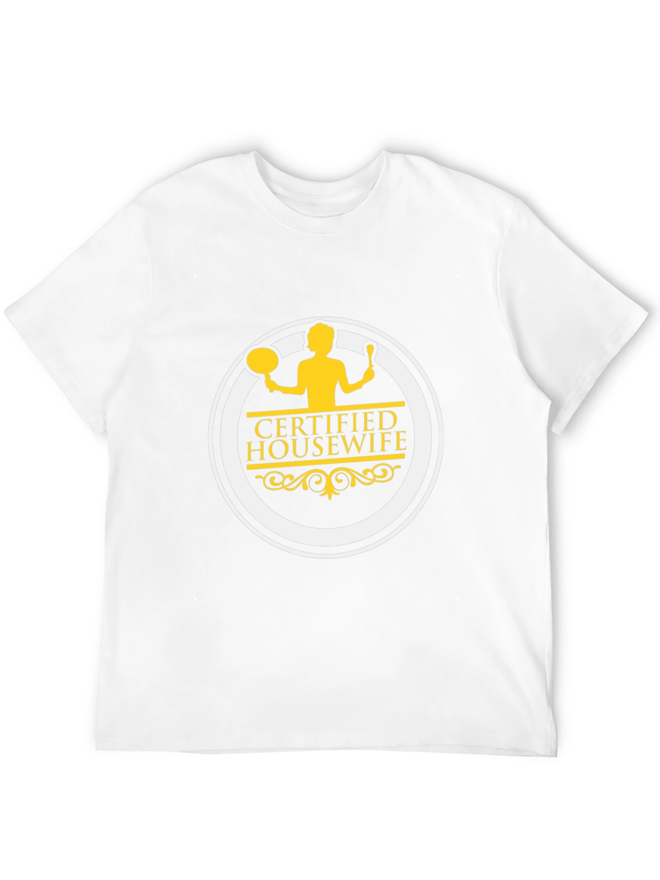 Certified Housewife Black T-Shirt