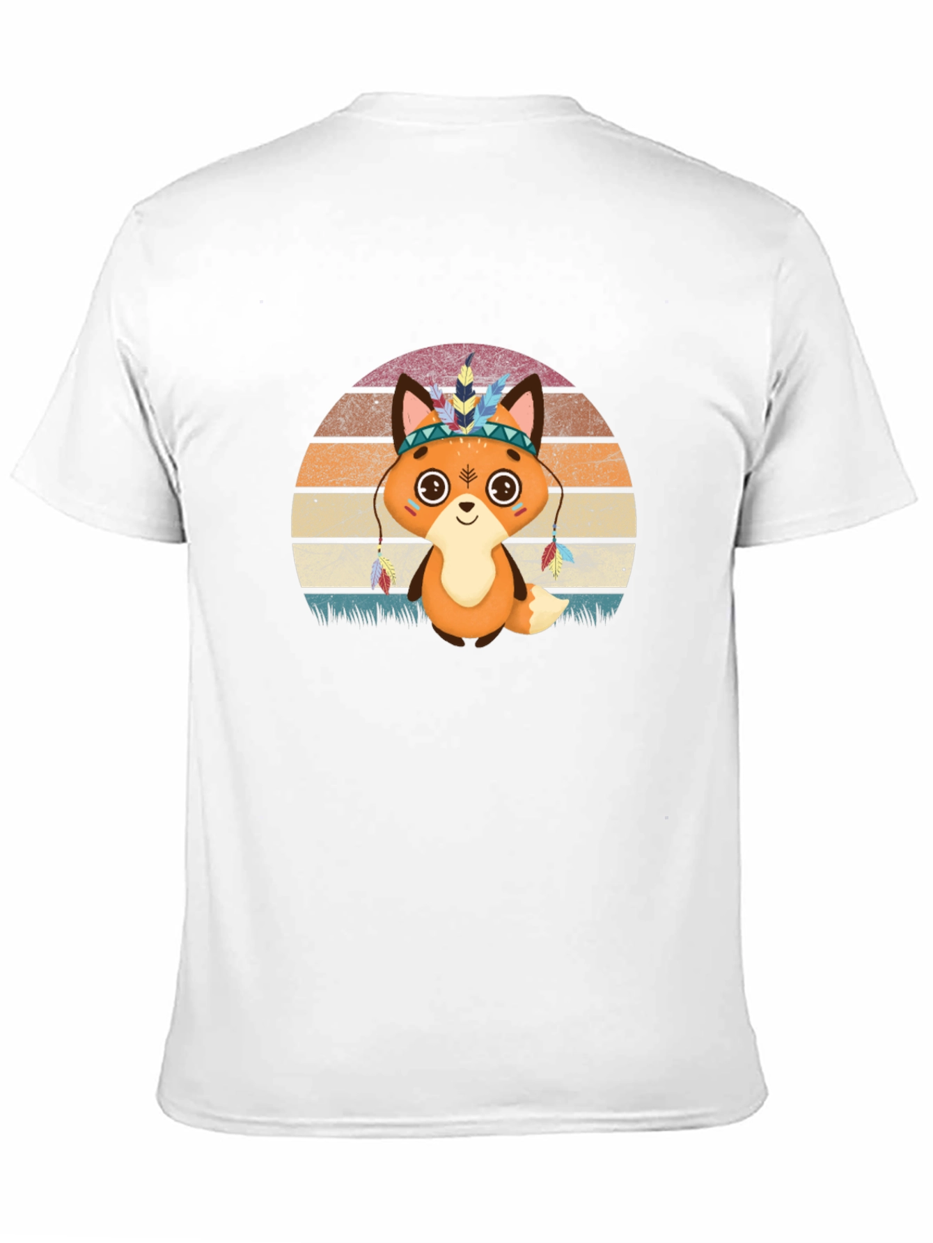 Cute Cartoon Fox T-Shirt