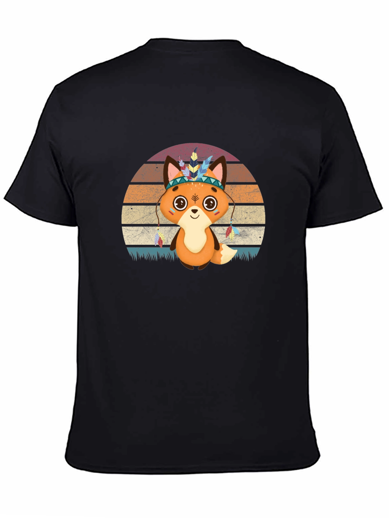 Cute Cartoon Fox T-Shirt