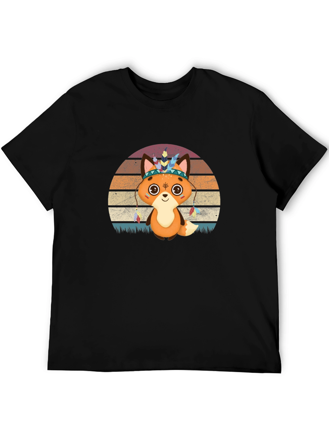 Cute Cartoon Fox T-Shirt