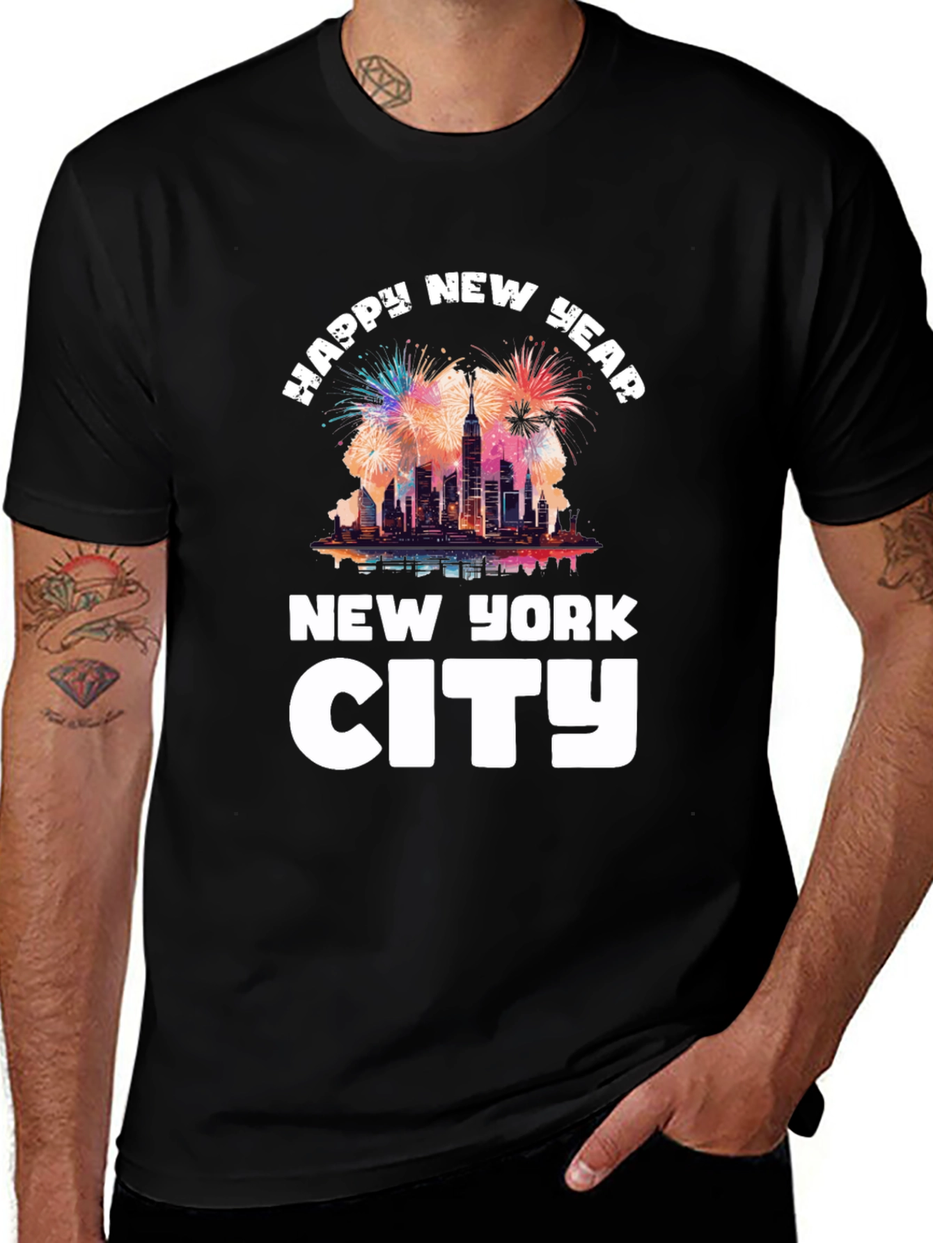 Happy New Year New York City T-Shirt