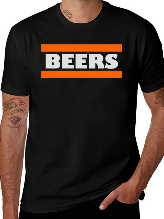 Beers Graphic T-Shirt - Black