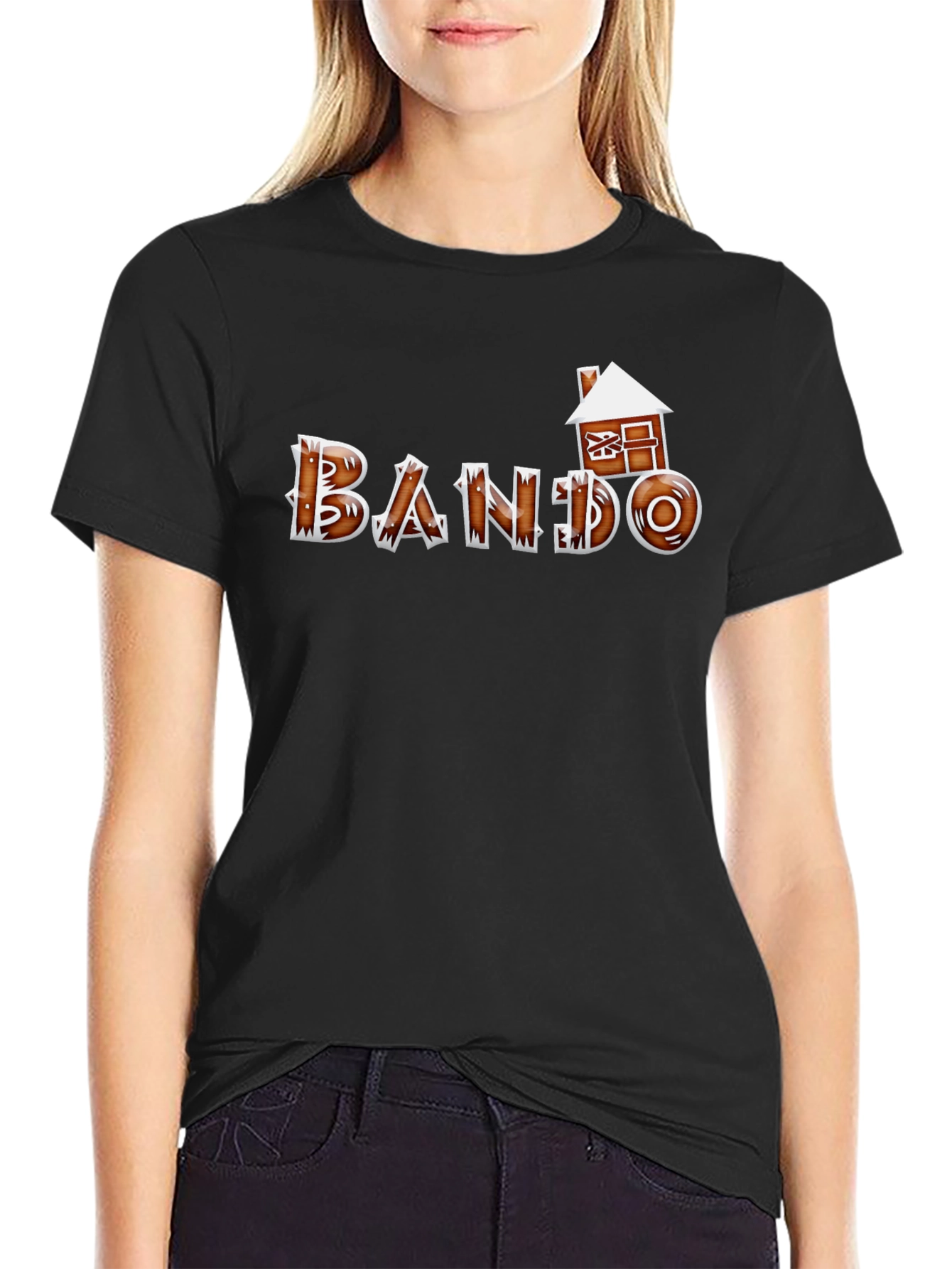 BANDO Gingerbread House T-Shirt - Unique Holiday Style!