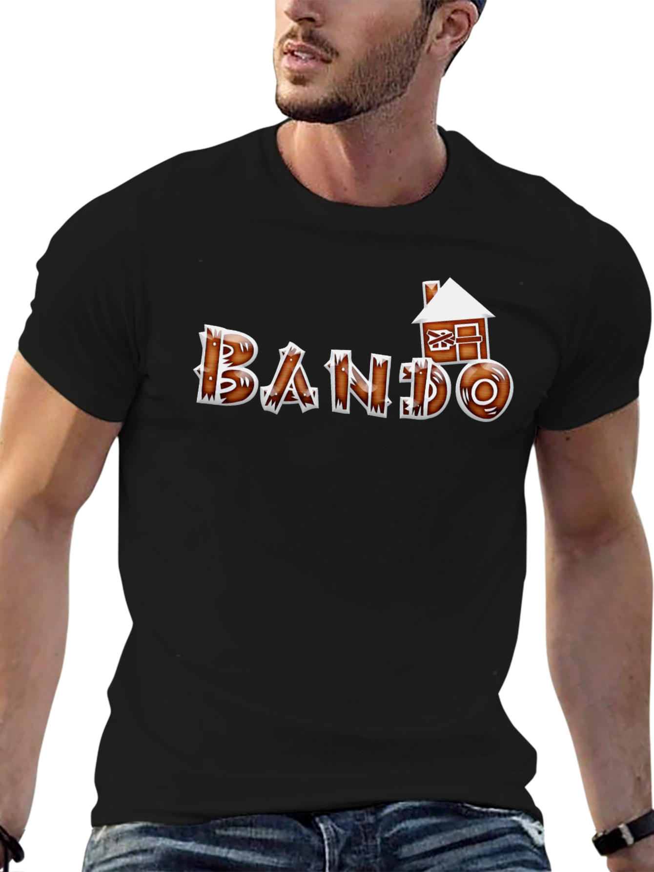 BANDO Gingerbread House T-Shirt - Unique Holiday Style!