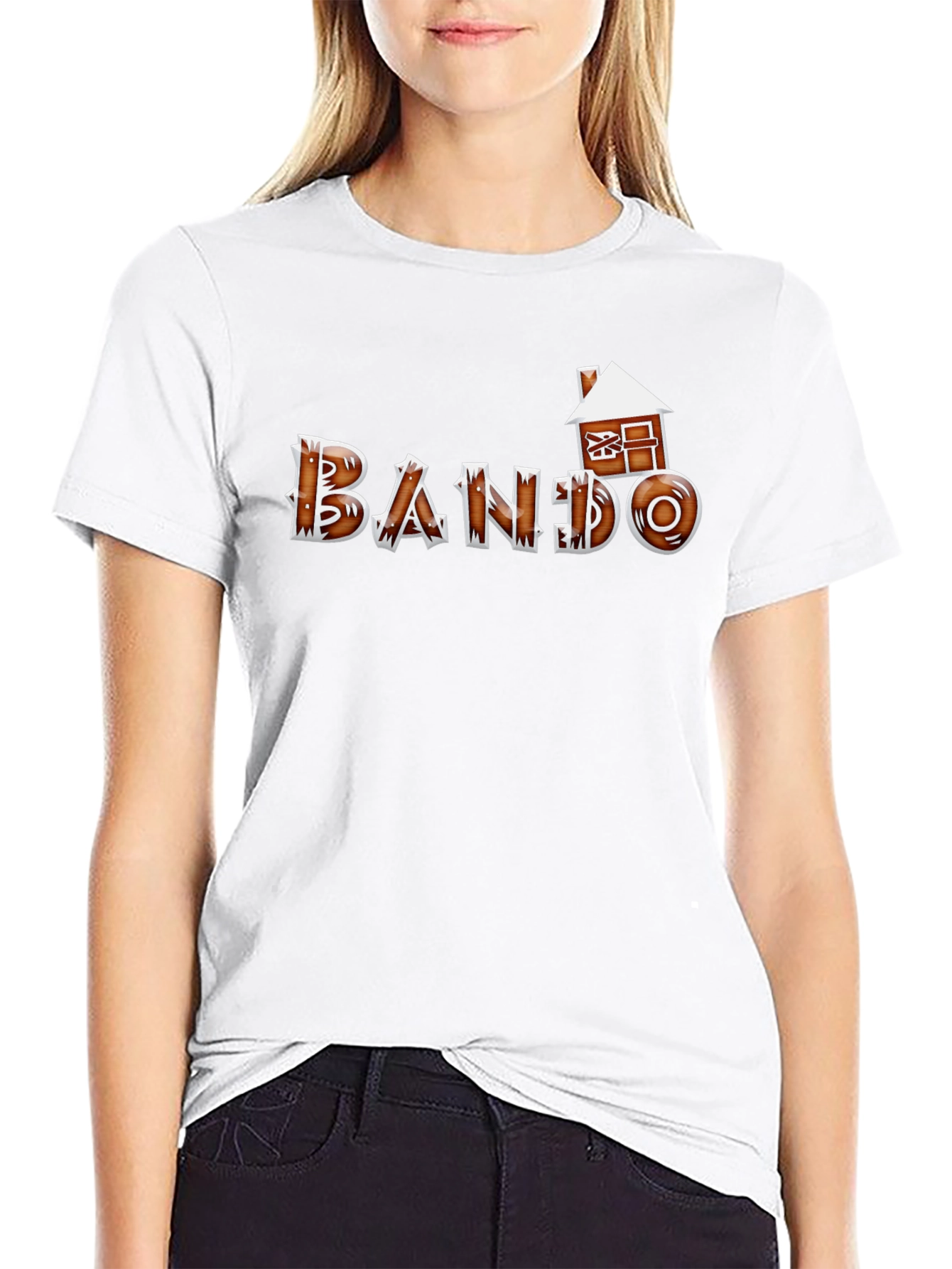 BANDO Gingerbread House T-Shirt - Unique Holiday Style!