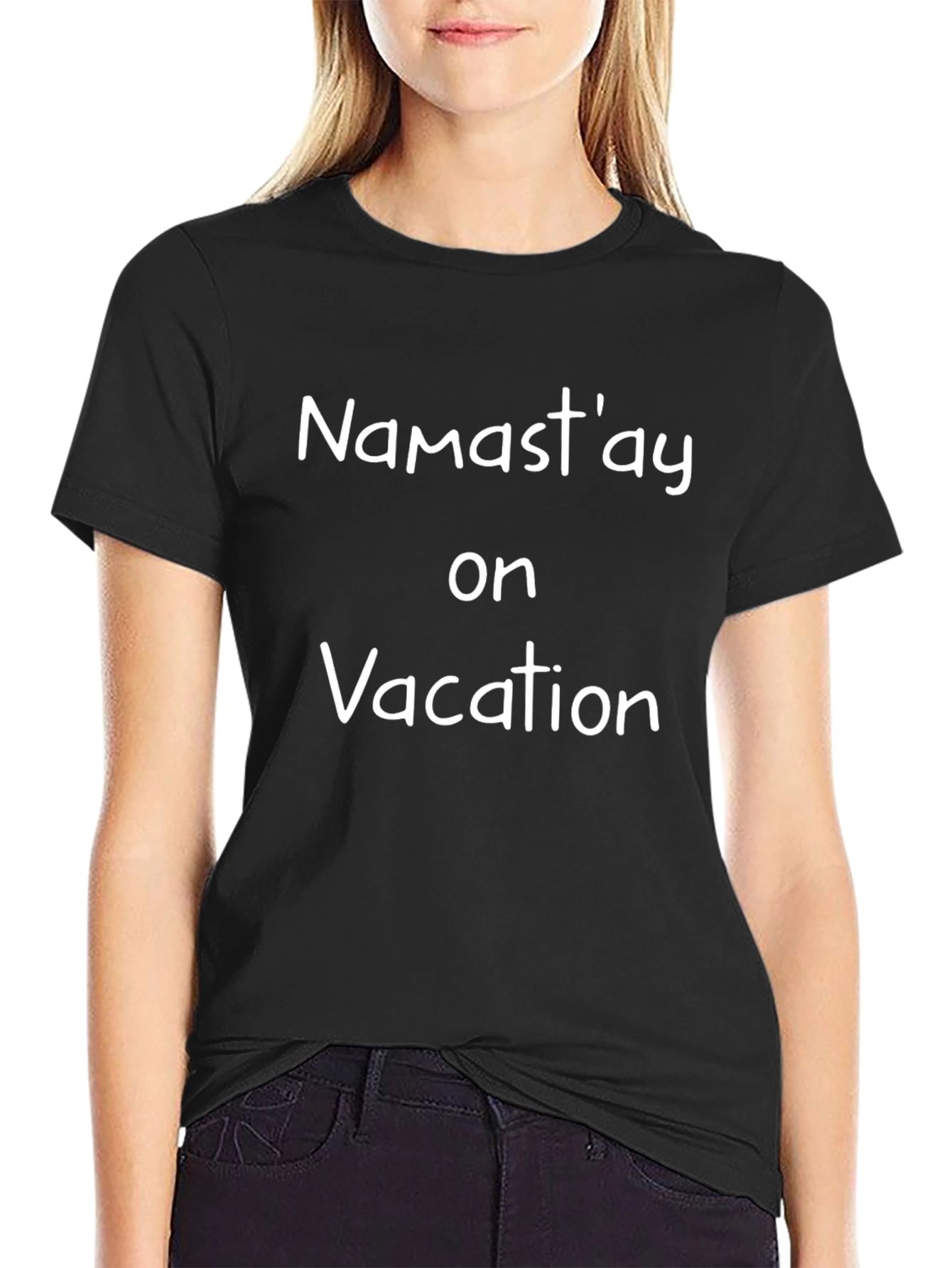 Namastay On Vacation T-Shirt