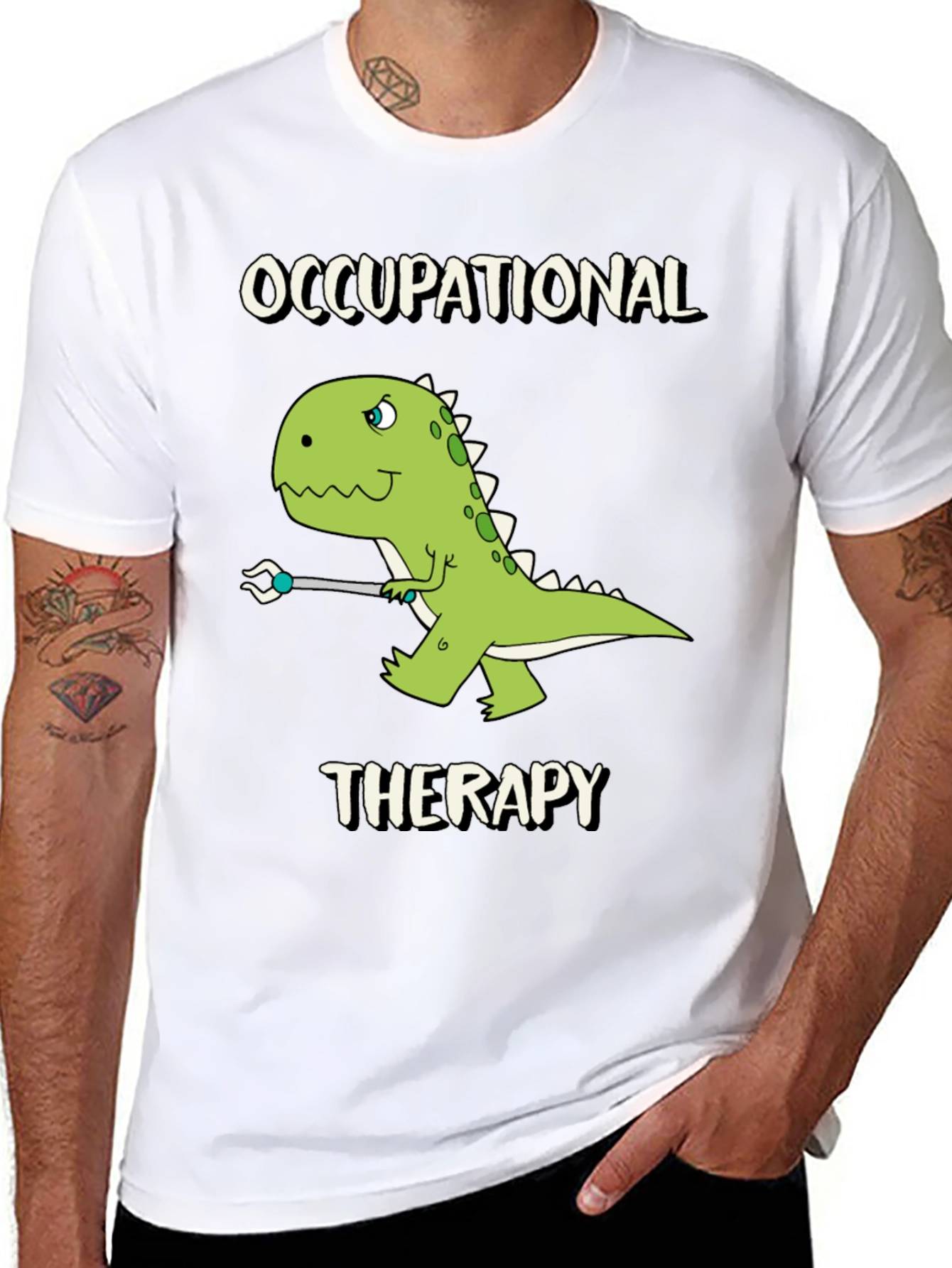 Occupational Therapy Dinosaur T-Shirt