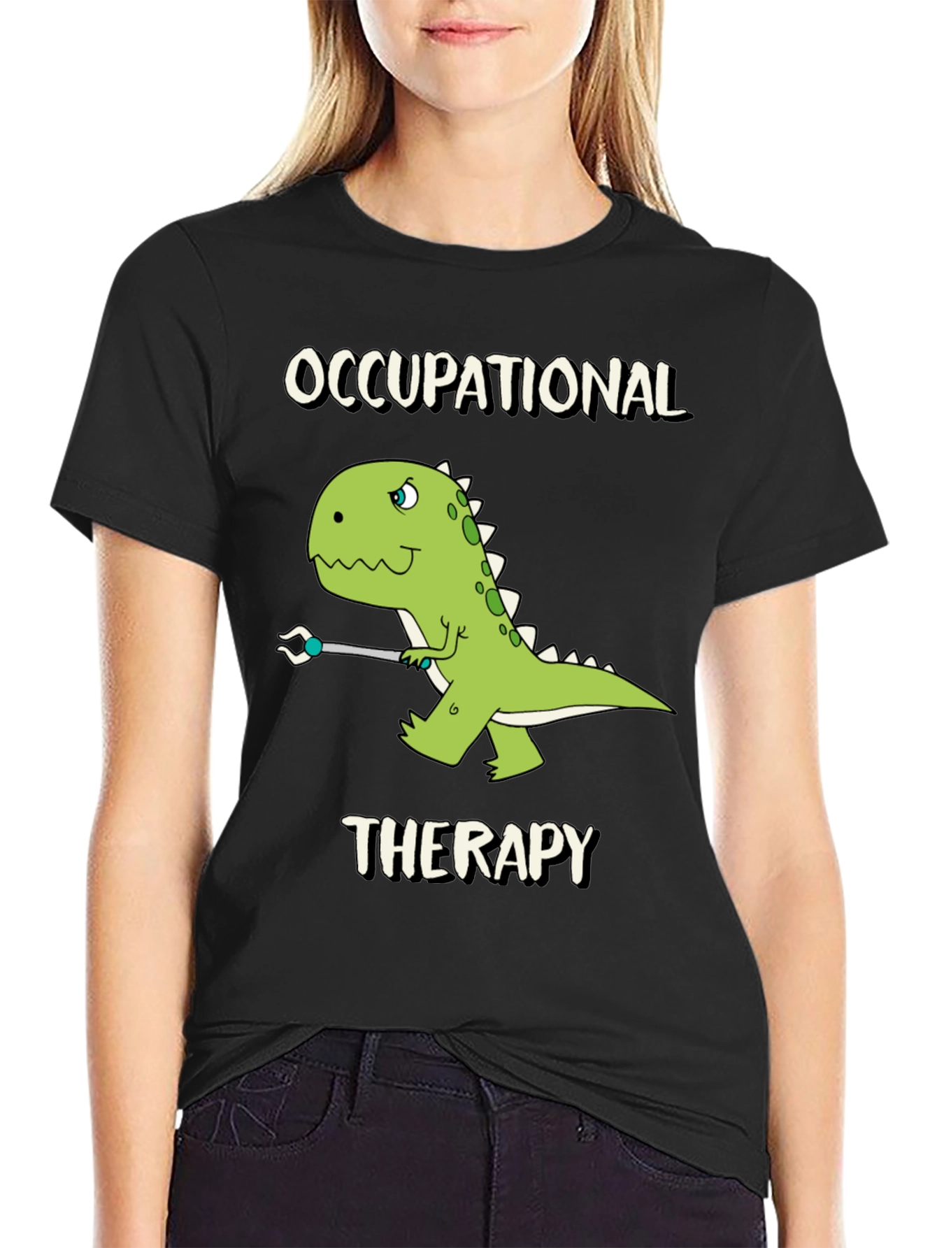 Occupational Therapy Dinosaur T-Shirt