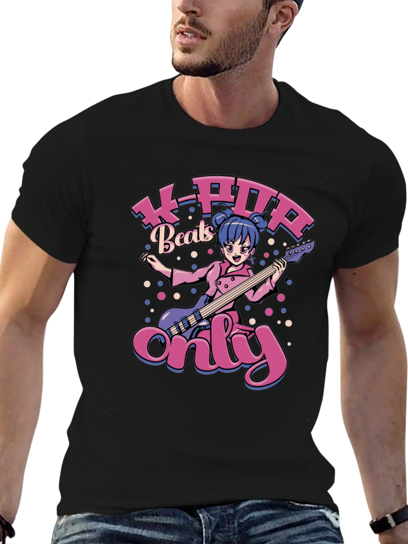 K-Pop Beats Only Graphic Tee