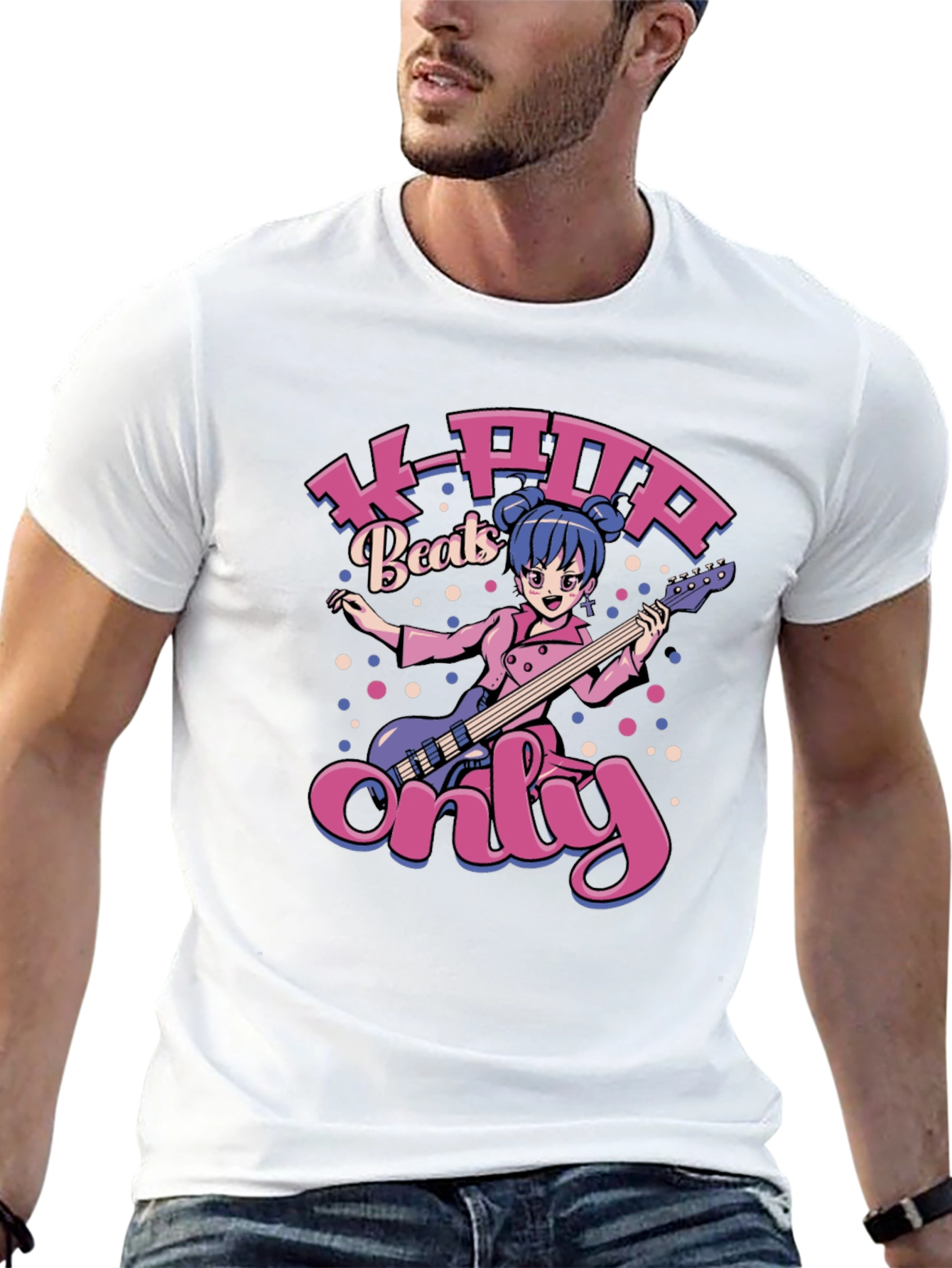 K-Pop Beats Only Graphic Tee