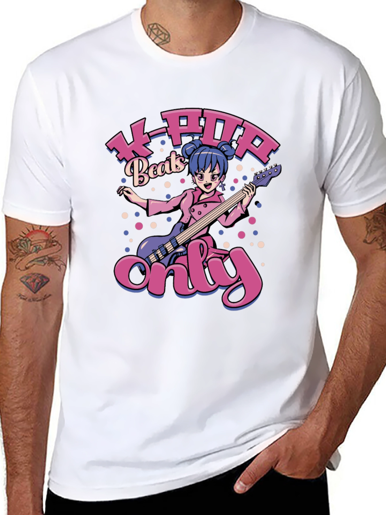K-Pop Beats Only Graphic Tee