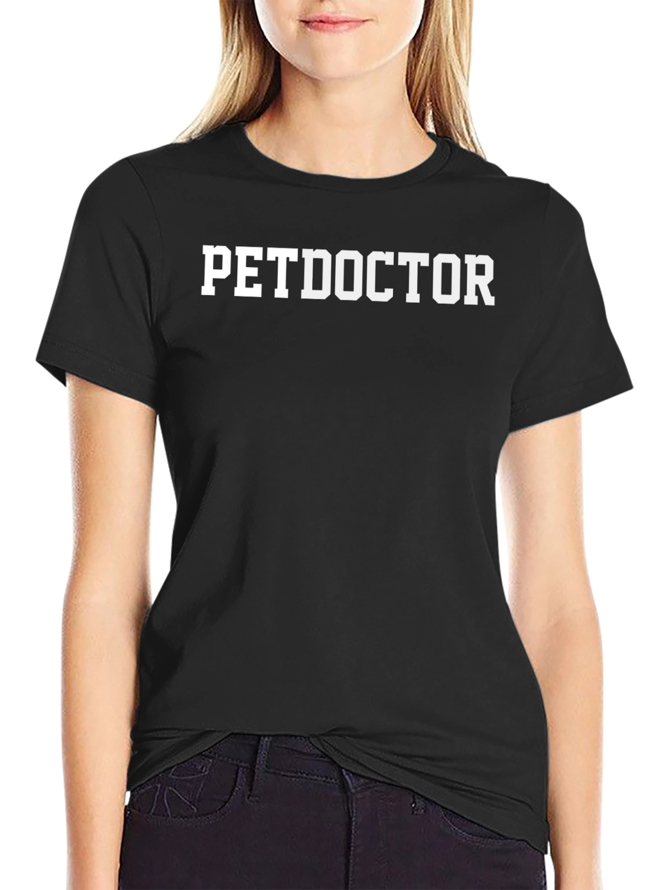 PetDoctor Black T-Shirt