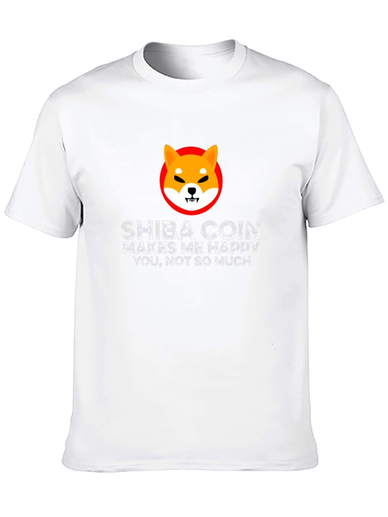 Shiba Coin Makes Me Happy Graphic T-Shirt