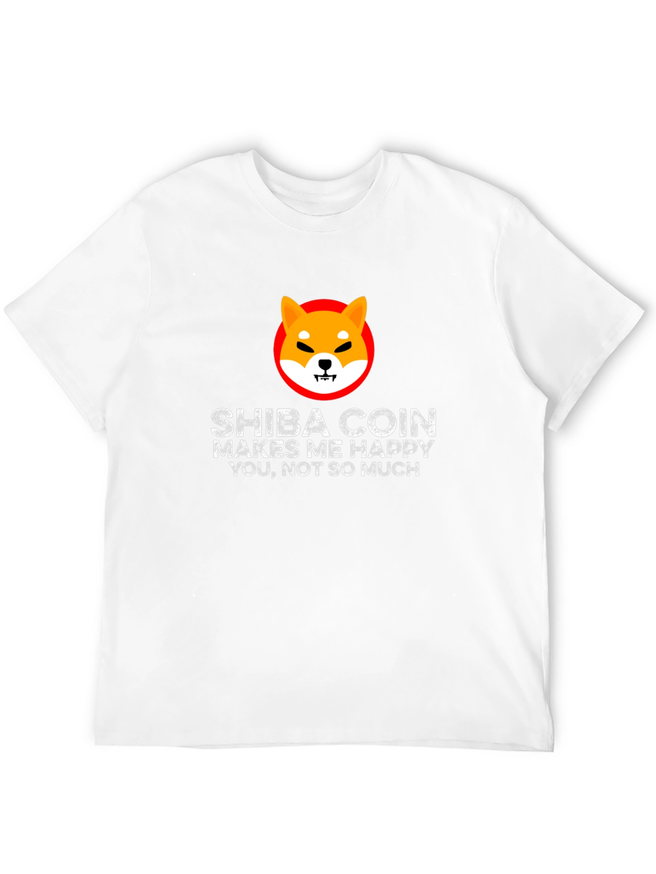 Shiba Coin Makes Me Happy Graphic T-Shirt