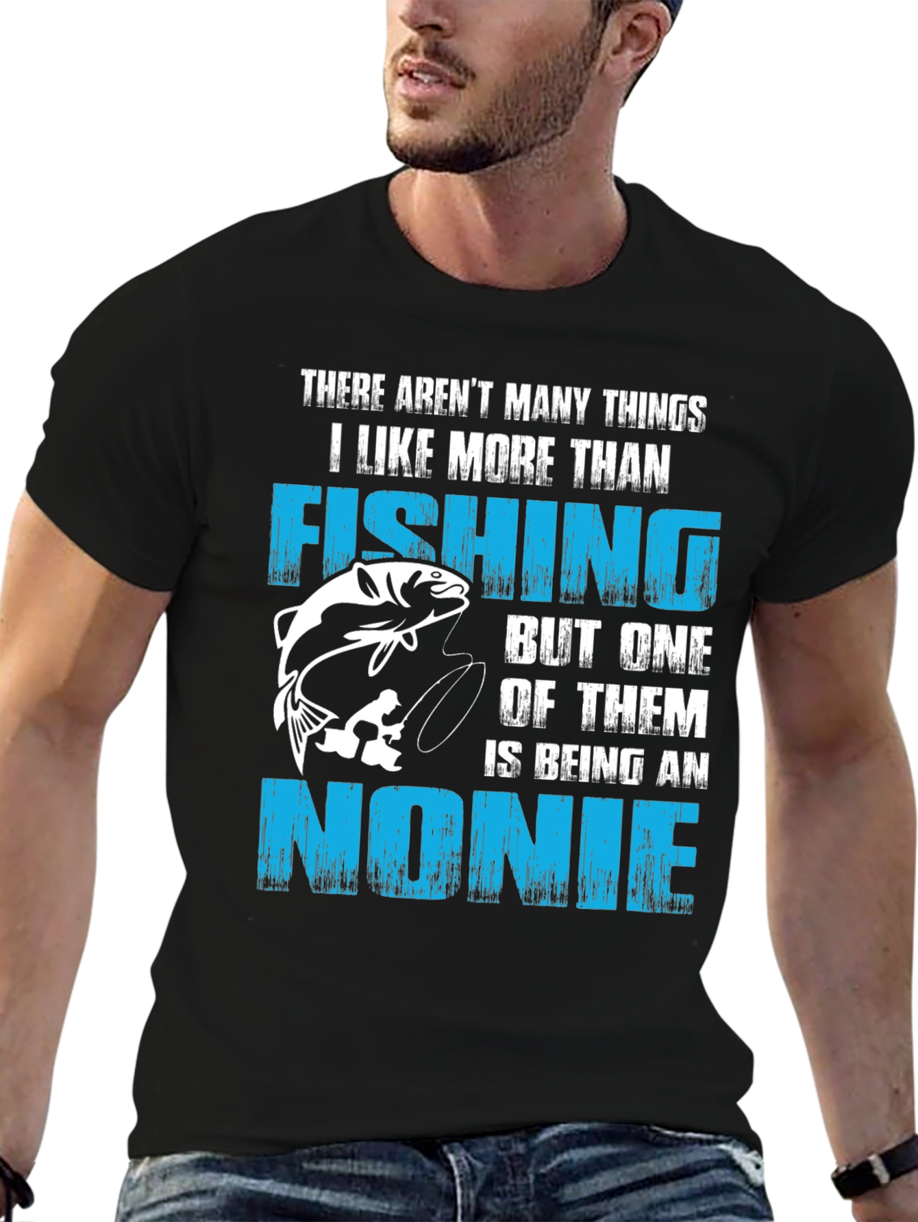 Fishing Nonie Graphic Tee