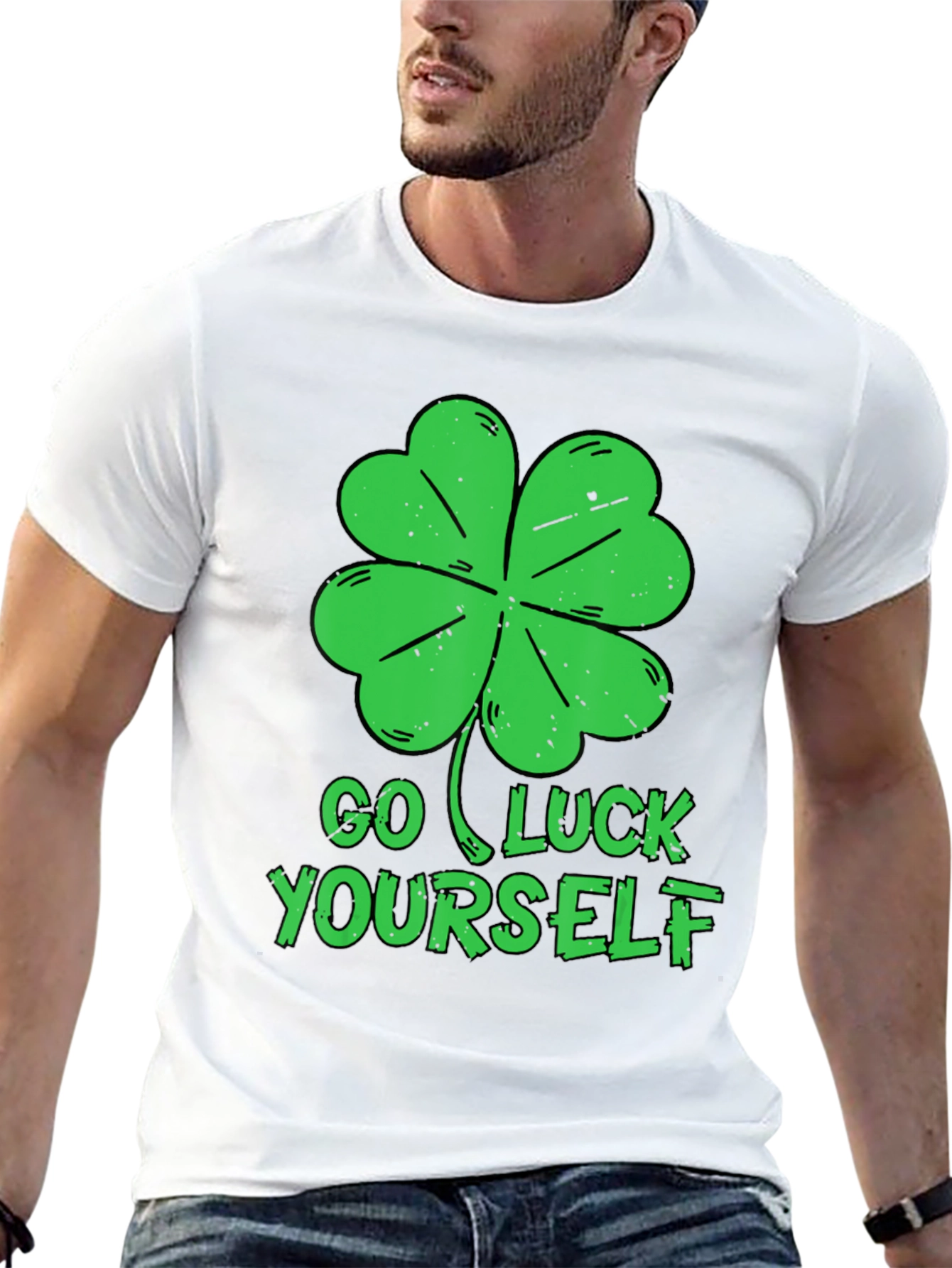 Go Luck Yourself T-Shirt - St. Patricks Day Tee