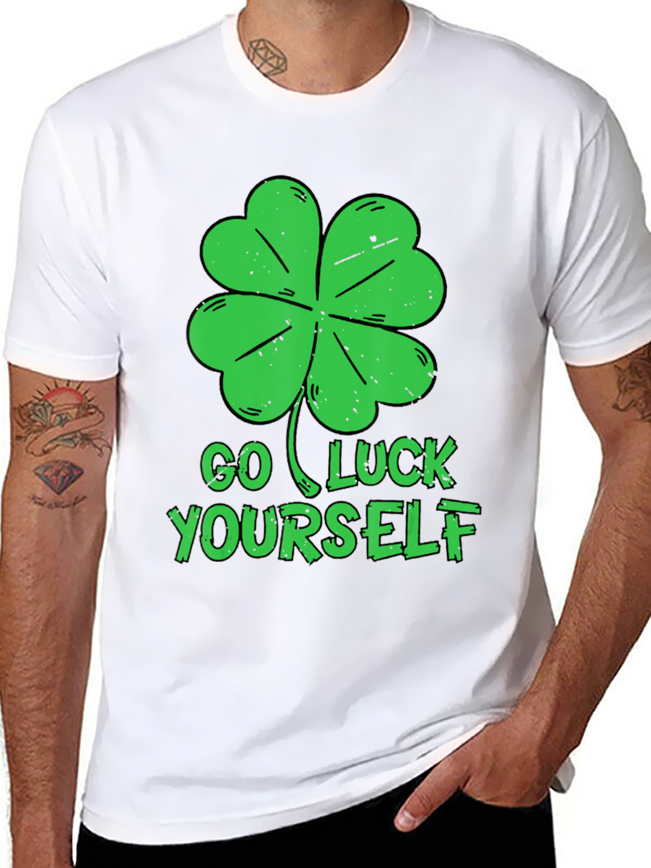 Go Luck Yourself T-Shirt - St. Patricks Day Tee