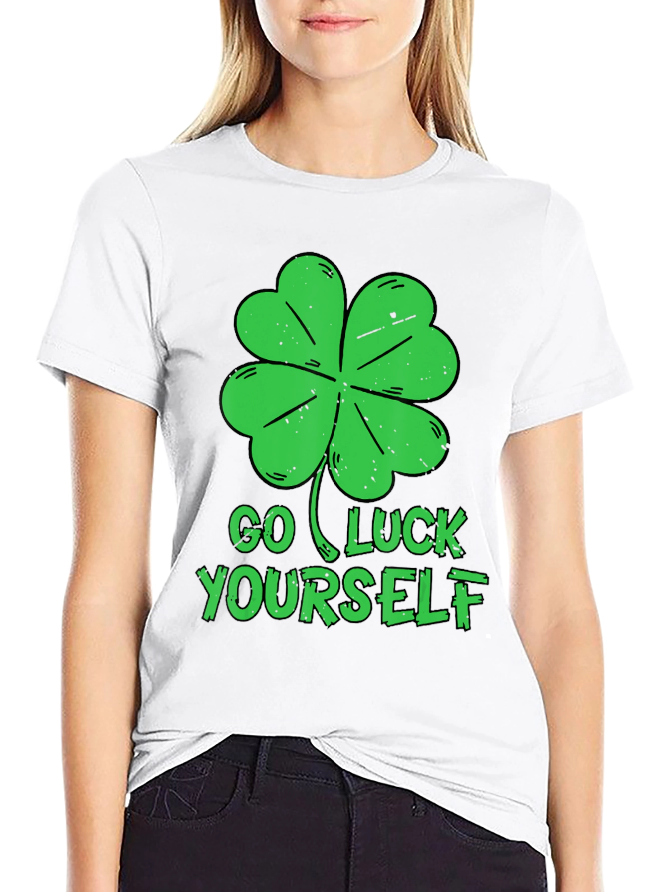 Go Luck Yourself T-Shirt - St. Patricks Day Tee