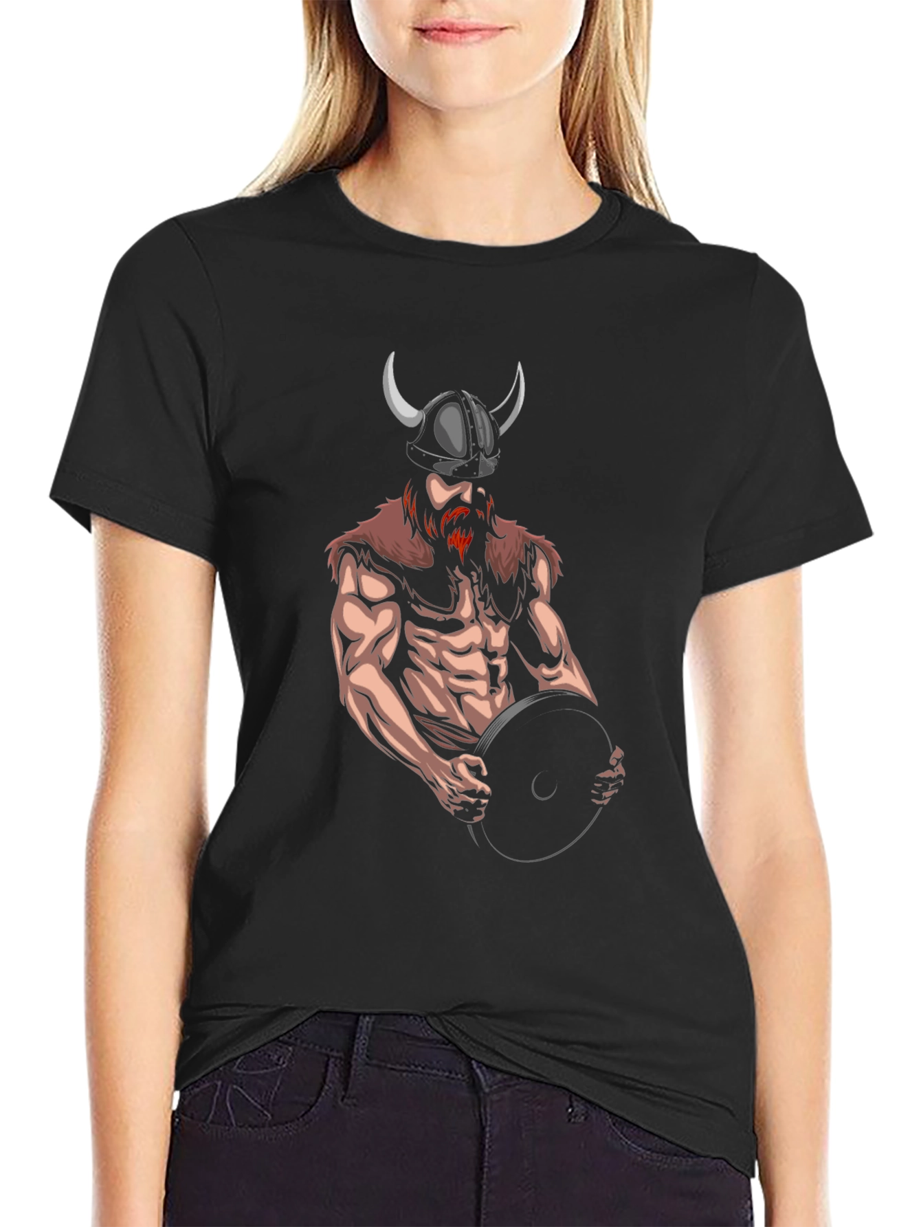 Viking Gym T-Shirt - Lift Like a Warrior!