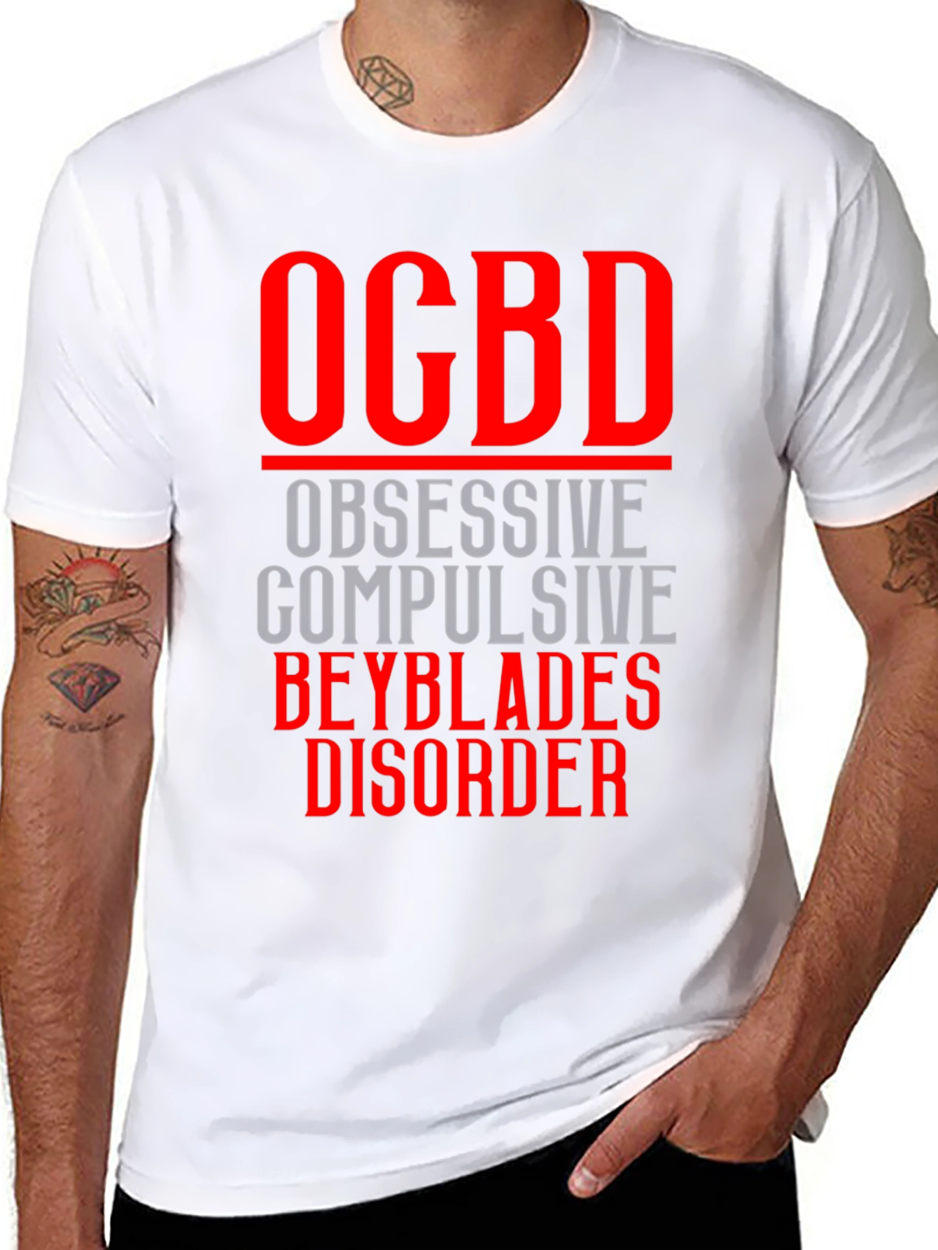 OCBD Beyblades Disorder T-Shirt