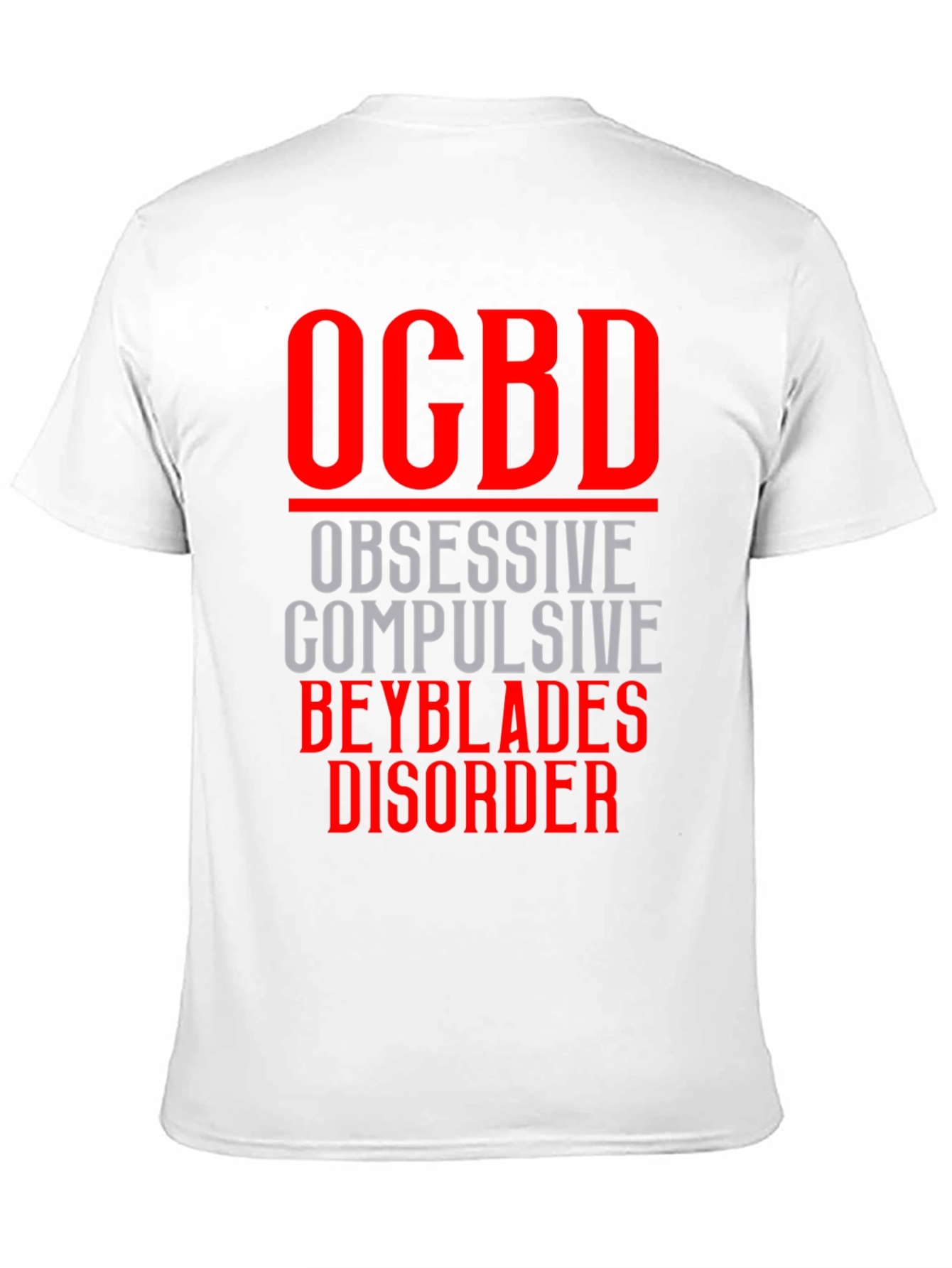 OCBD Beyblades Disorder T-Shirt