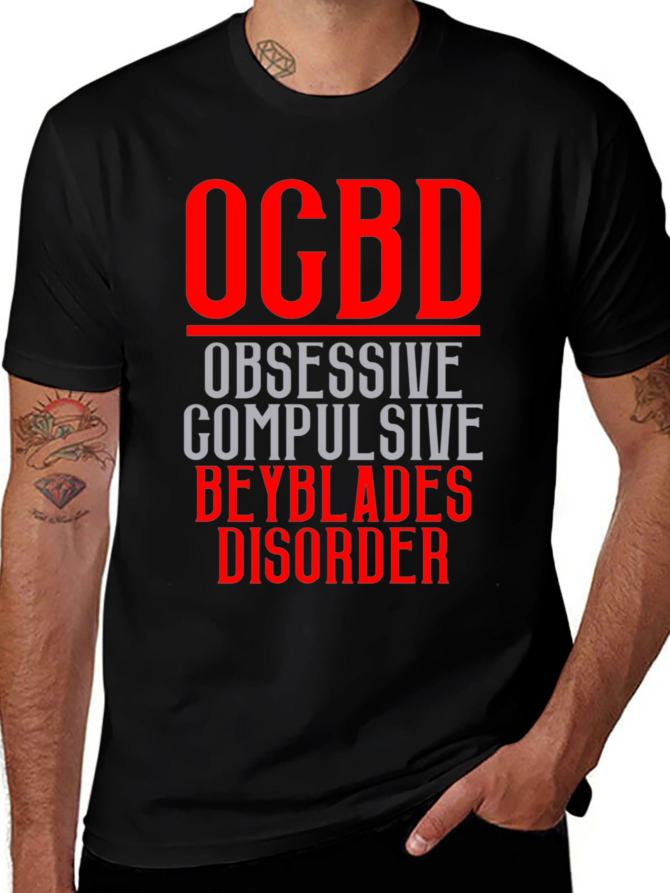 OCBD Beyblades Disorder T-Shirt