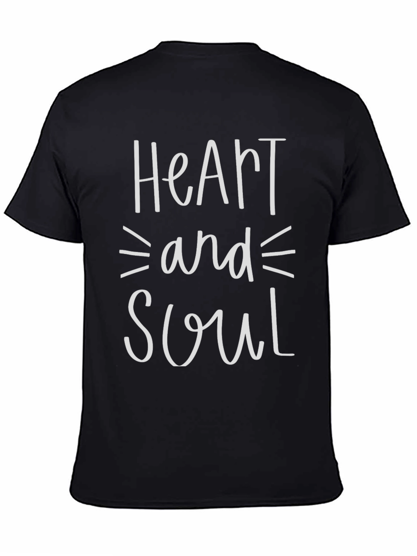 Heart and Soul Graphic Tee - Modern Casual Shirt