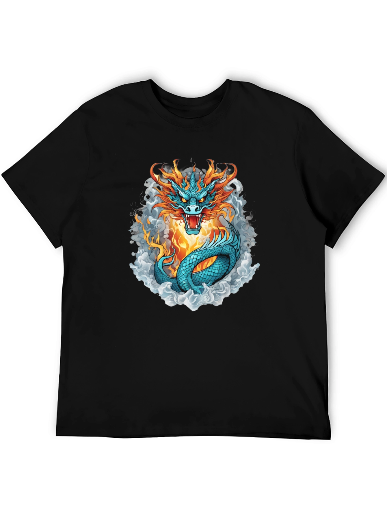 Dragon Fire T-Shirt - Cool Graphic Tee