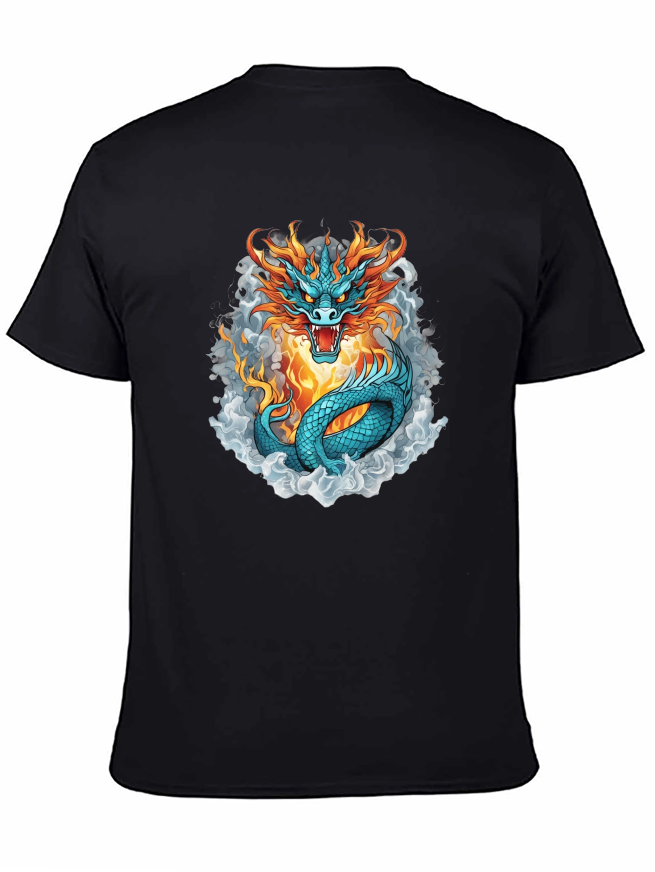 Dragon Fire T-Shirt - Cool Graphic Tee