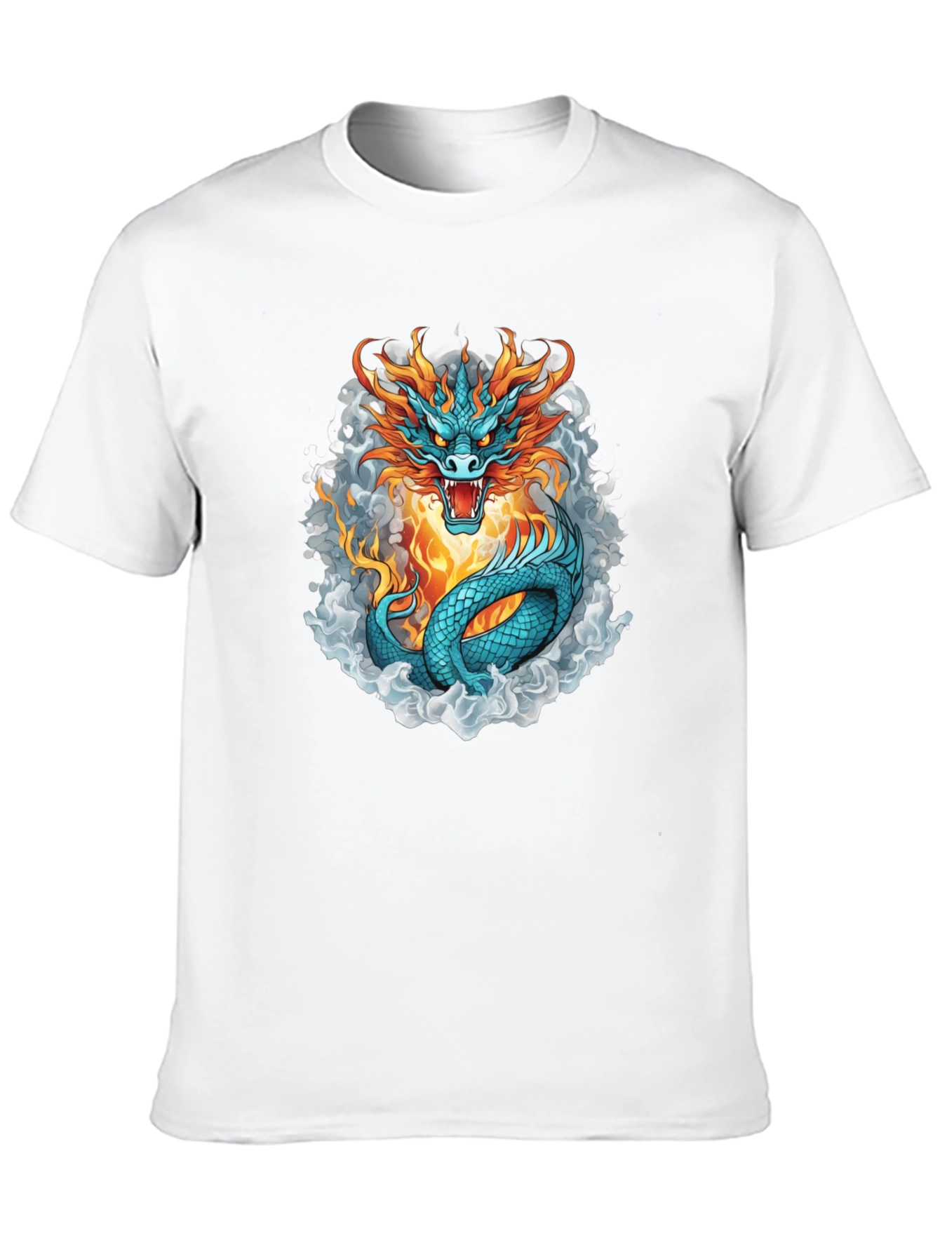 Dragon Fire T-Shirt - Cool Graphic Tee