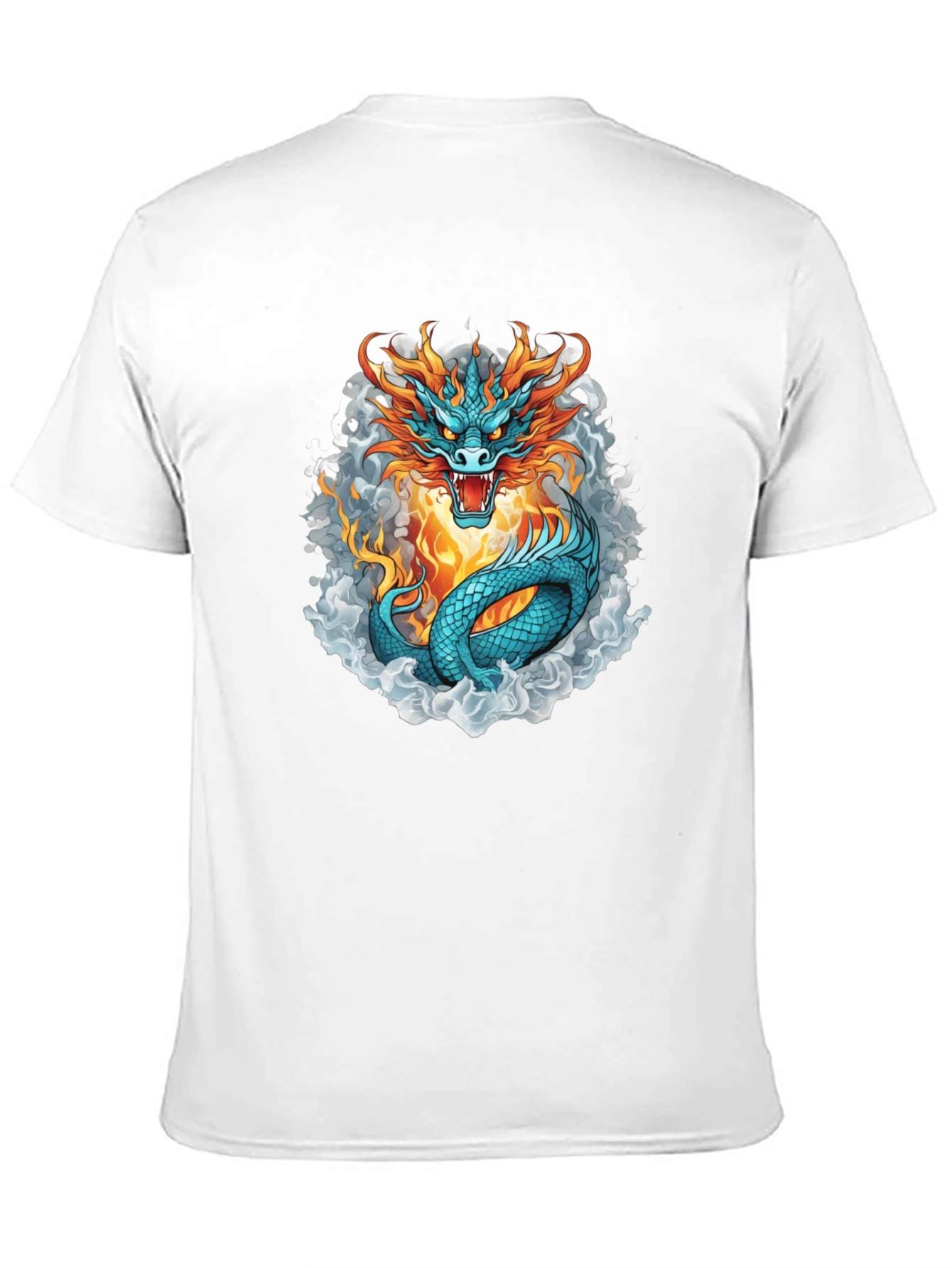 Dragon Fire T-Shirt - Cool Graphic Tee