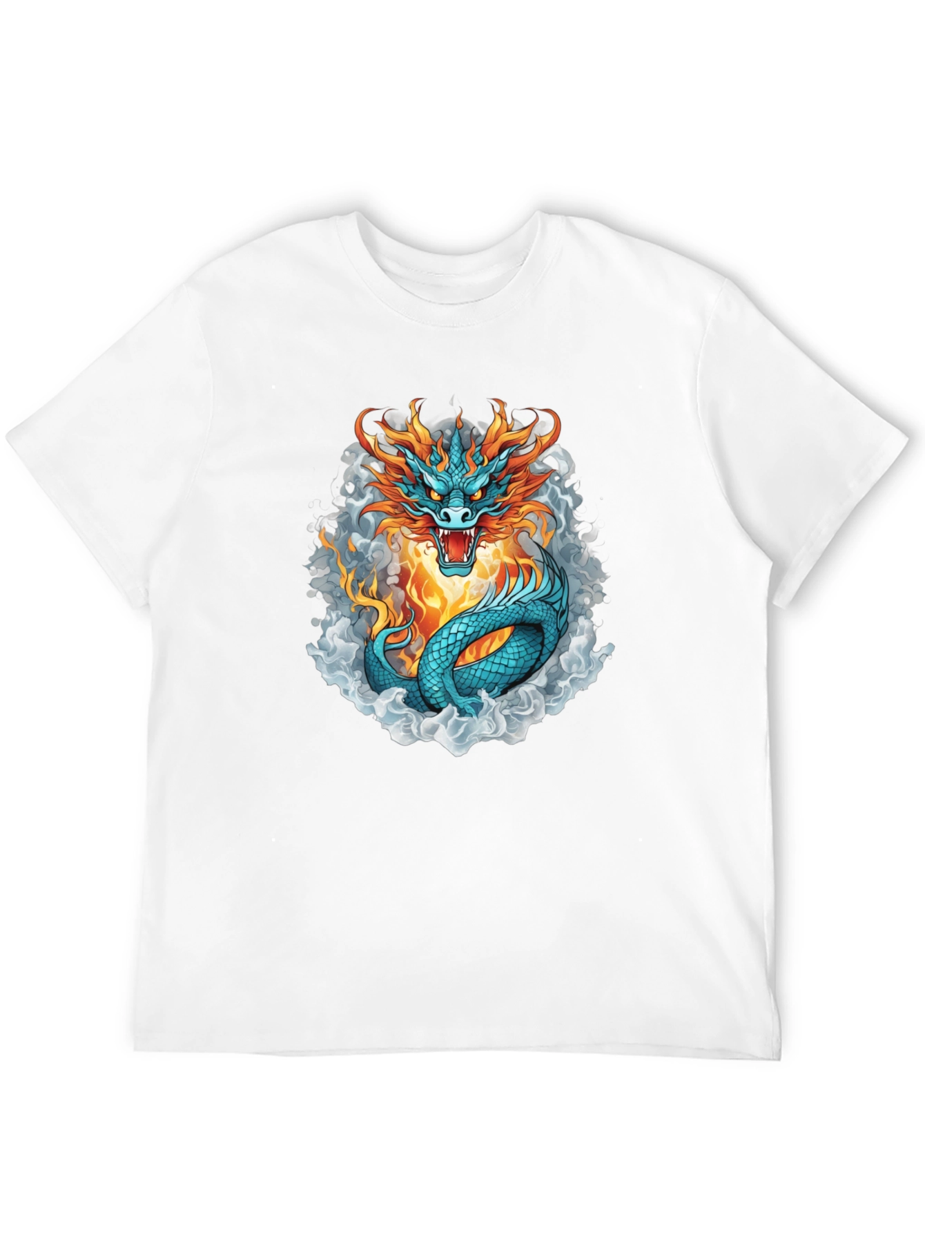 Dragon Fire T-Shirt - Cool Graphic Tee