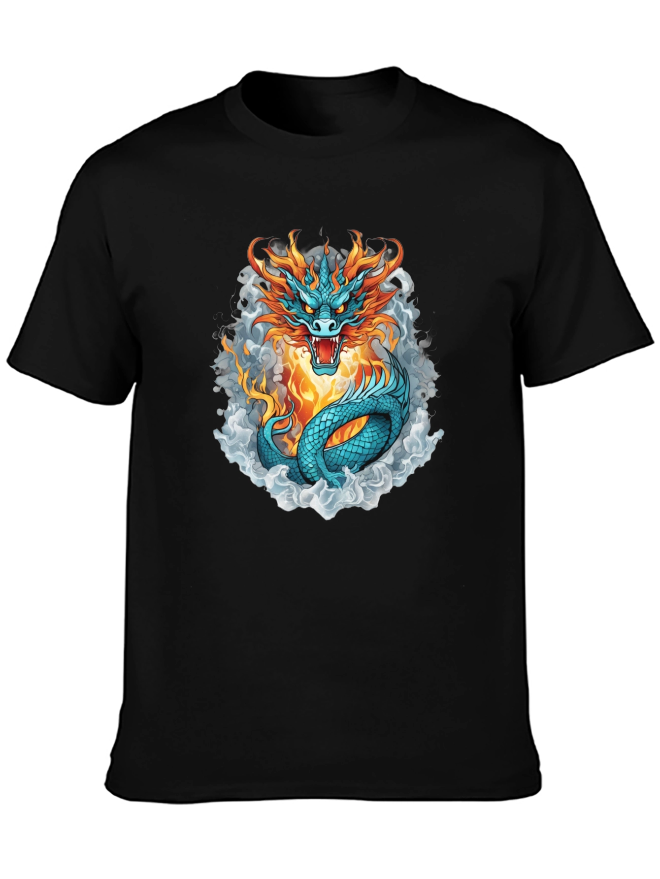 Dragon Fire T-Shirt - Cool Graphic Tee
