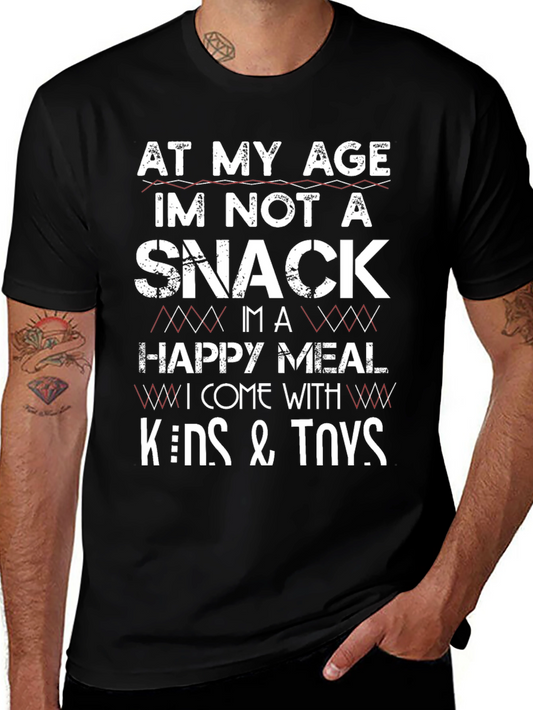 Happy Meal T-Shirt - Fun Novelty Tee for Parents