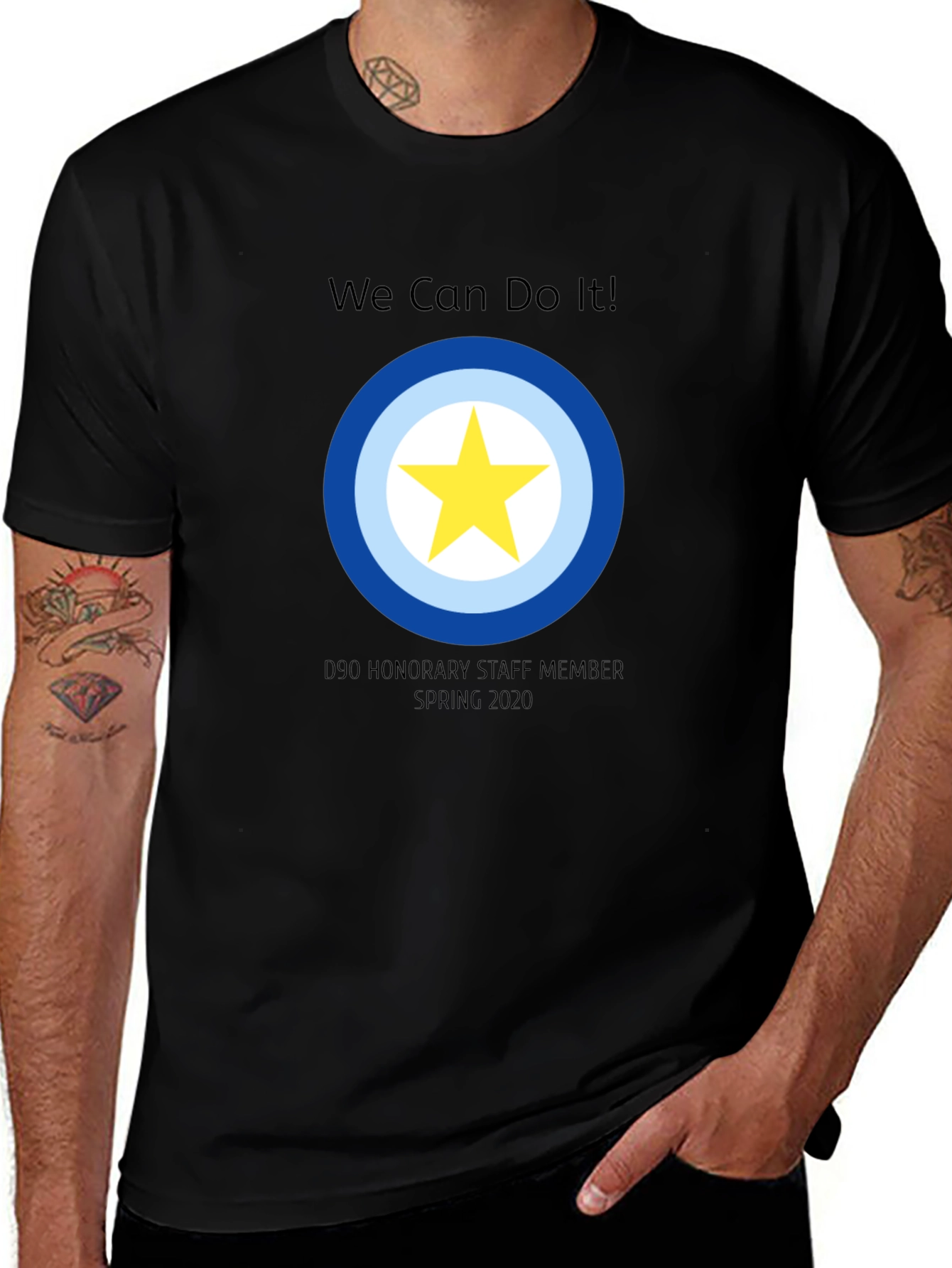 We Can Do It D90 Honorary Staff T-Shirt