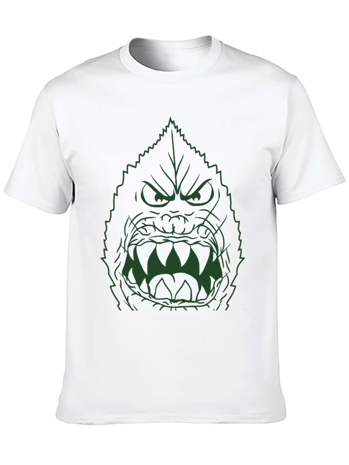 Angry Leaf Monster Graphic Tee