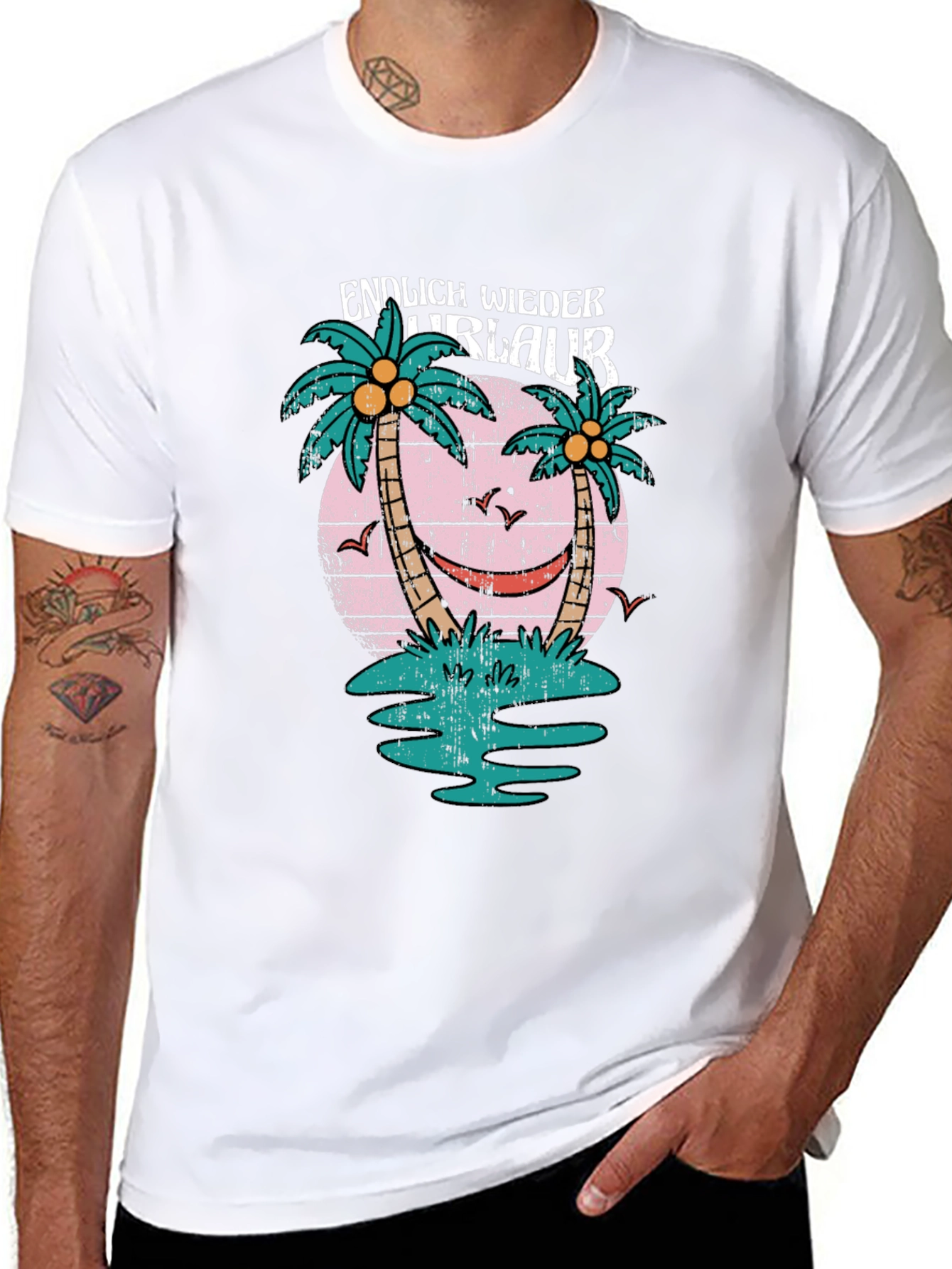 Island Vacation Graphic Tee