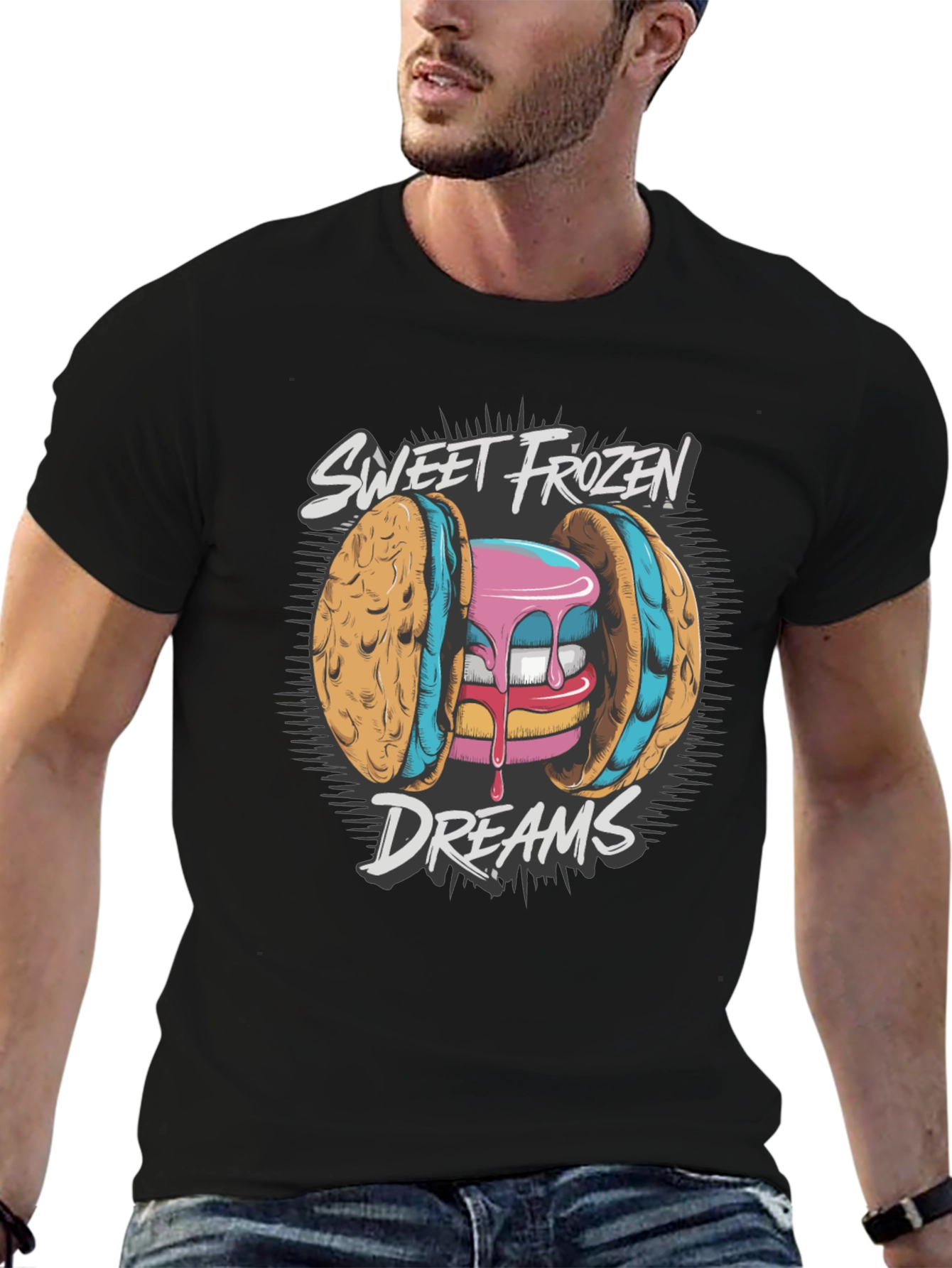 Sweet Frozen Dreams Graphic Tee - Soft Cotton Blend