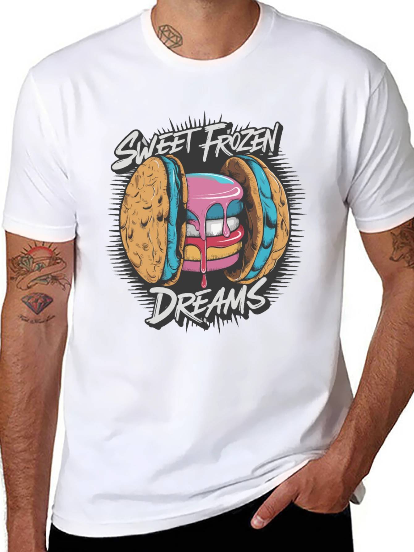 Sweet Frozen Dreams Graphic Tee - Soft Cotton Blend