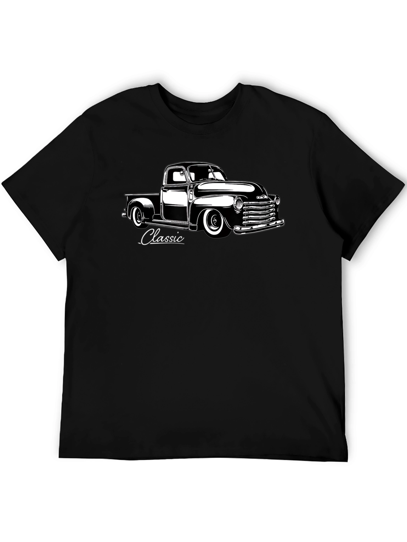 Classic Truck Graphic Tee - Black