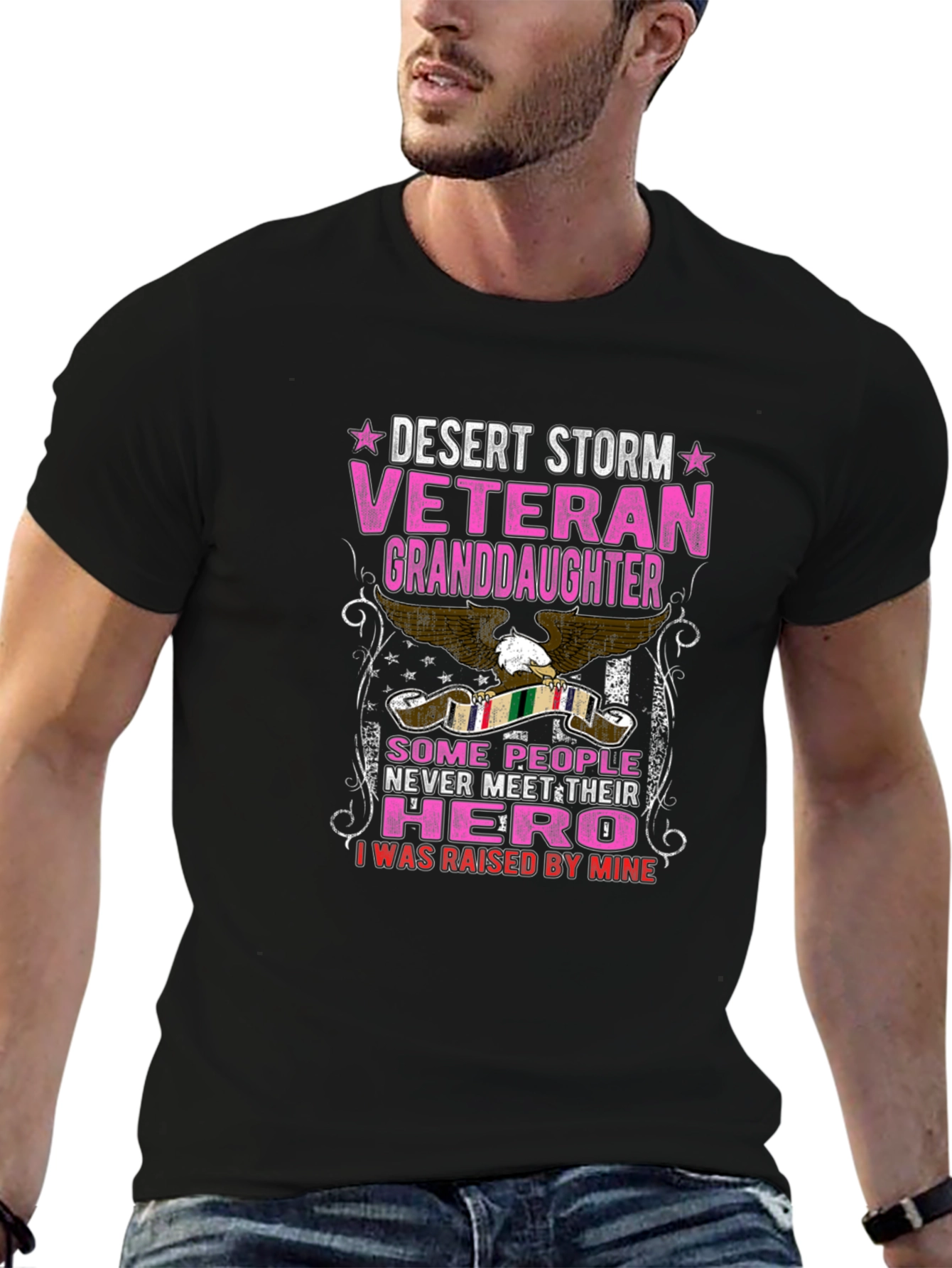 Desert Storm Veteran Granddaughter T-Shirt