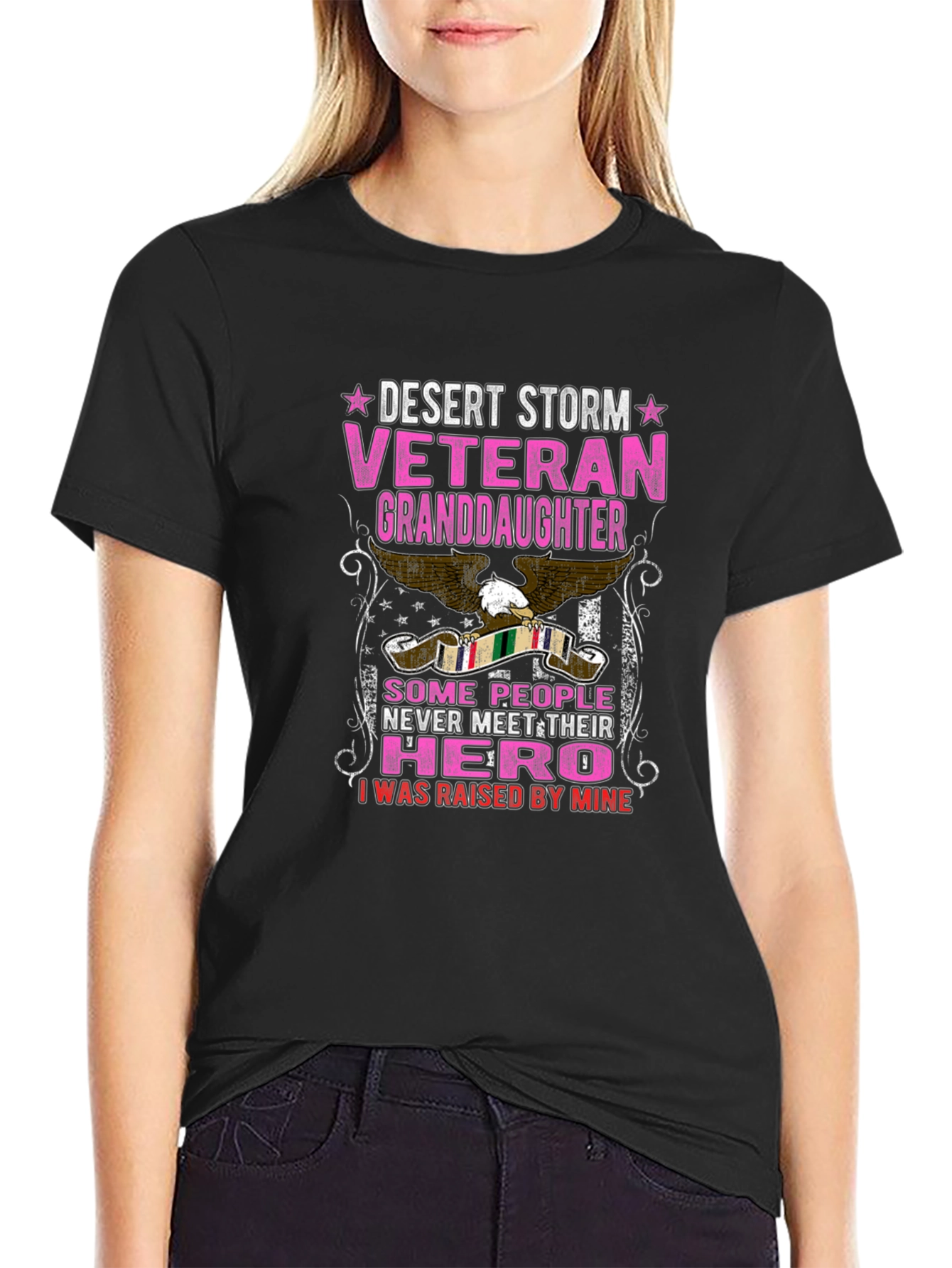 Desert Storm Veteran Granddaughter T-Shirt