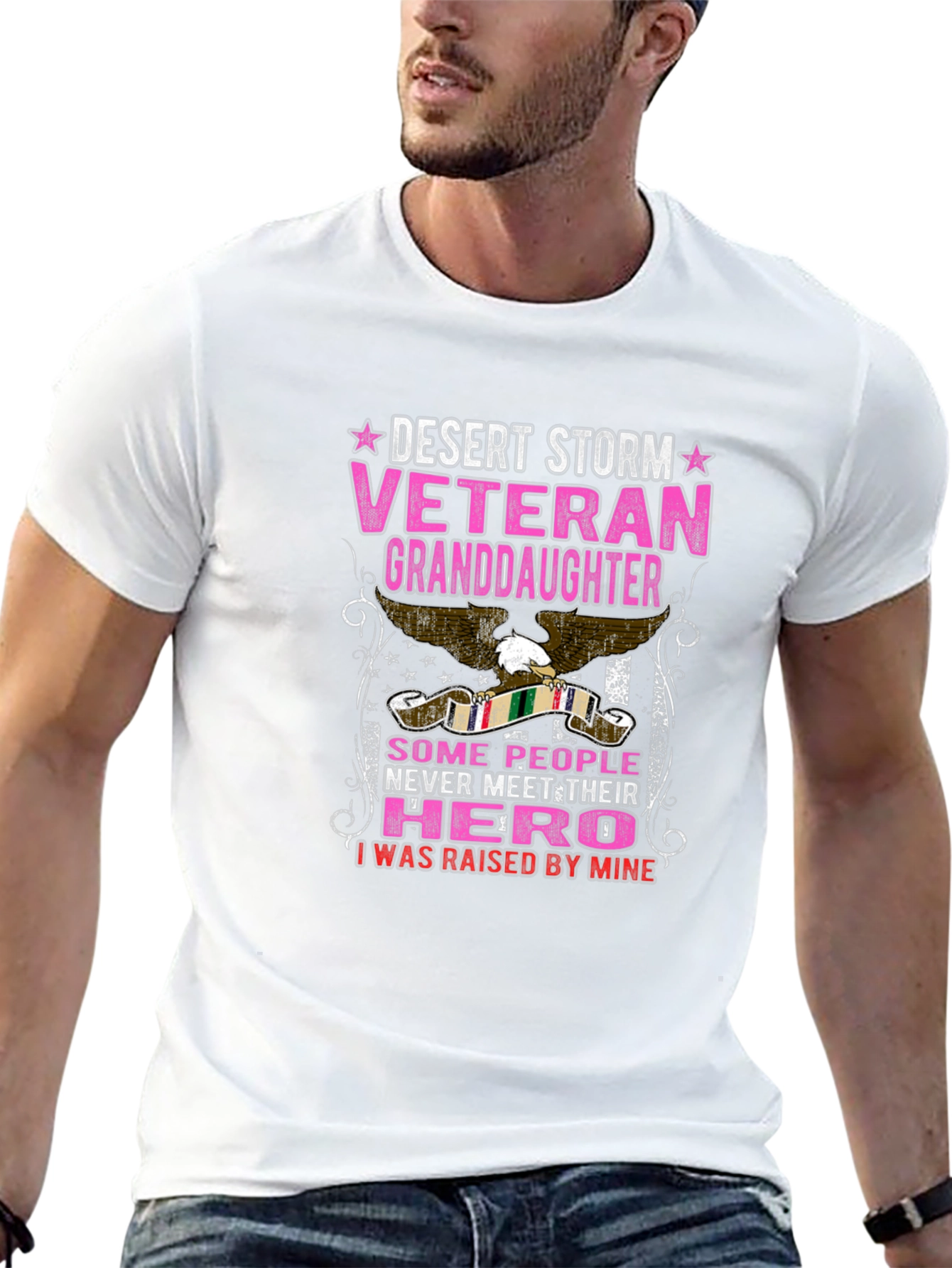 Desert Storm Veteran Granddaughter T-Shirt