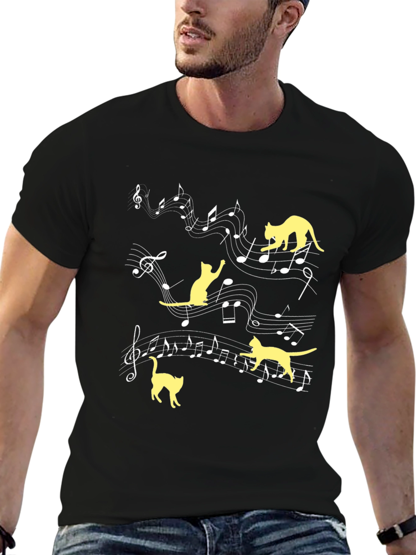 Cats on Staff T-Shirt