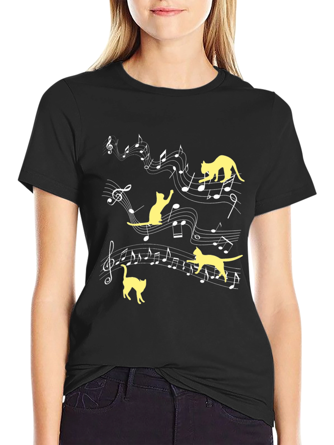 Cats on Staff T-Shirt
