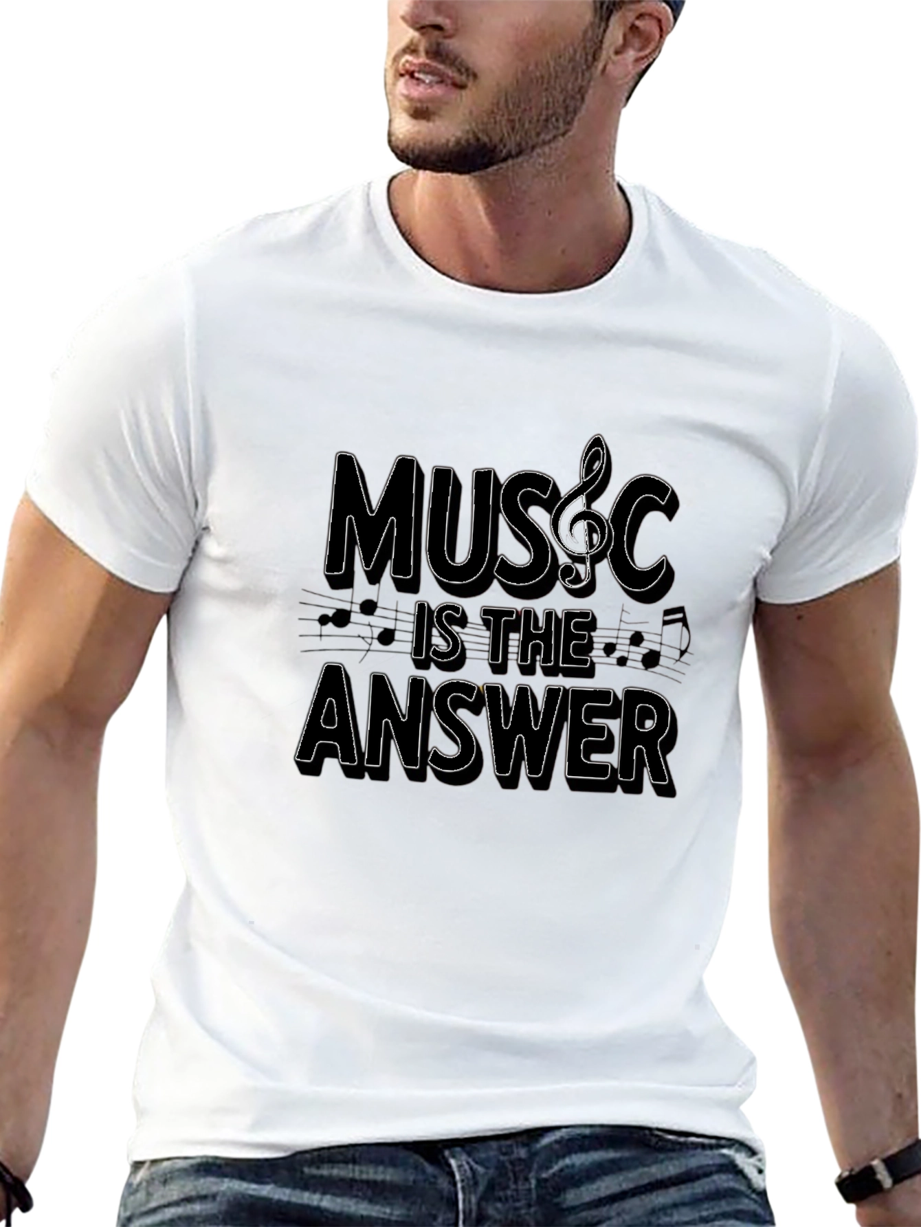 Music is the Answer Graphic Tee