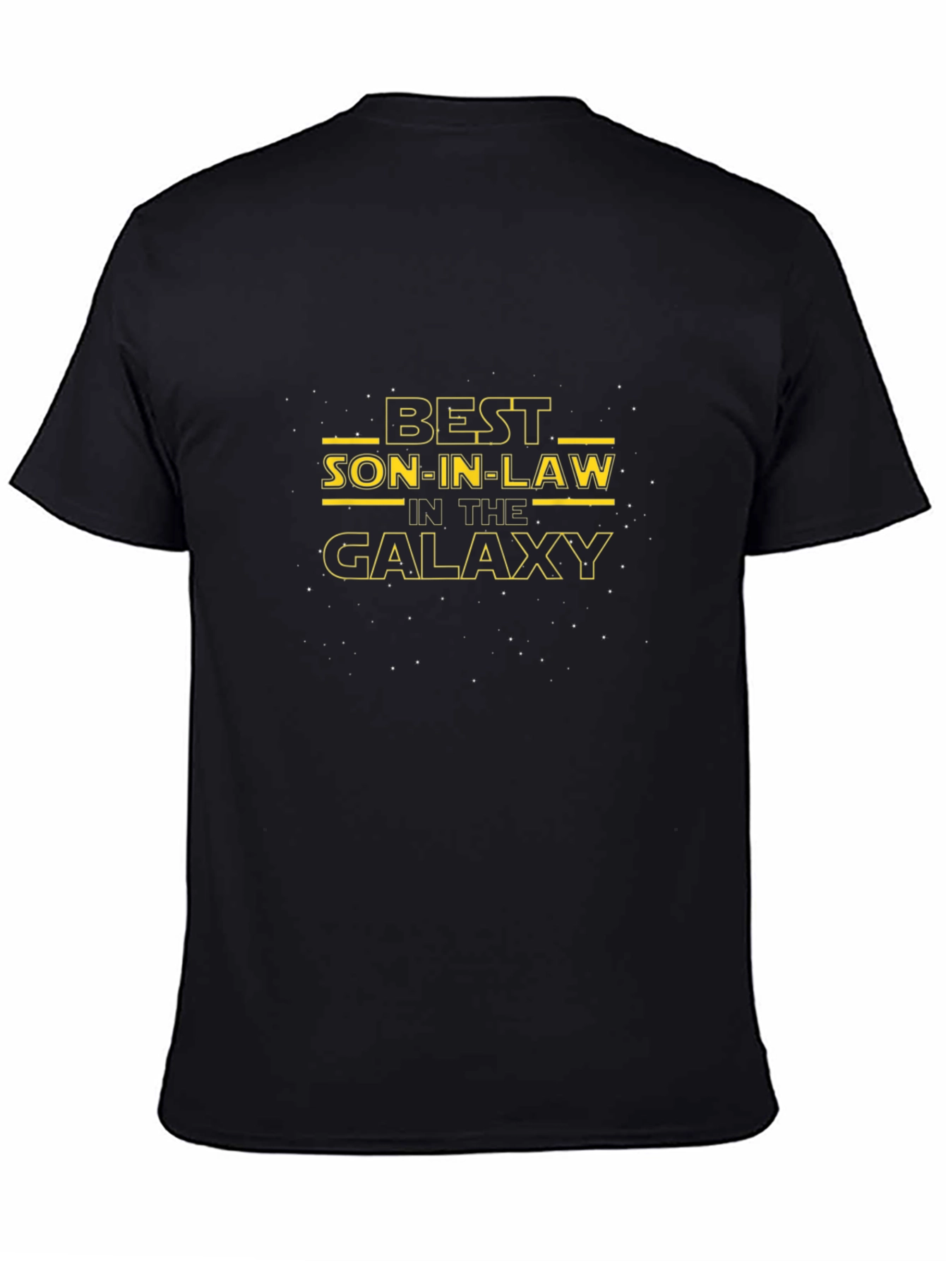Best Son-in-Law in the Galaxy T-Shirt - Black